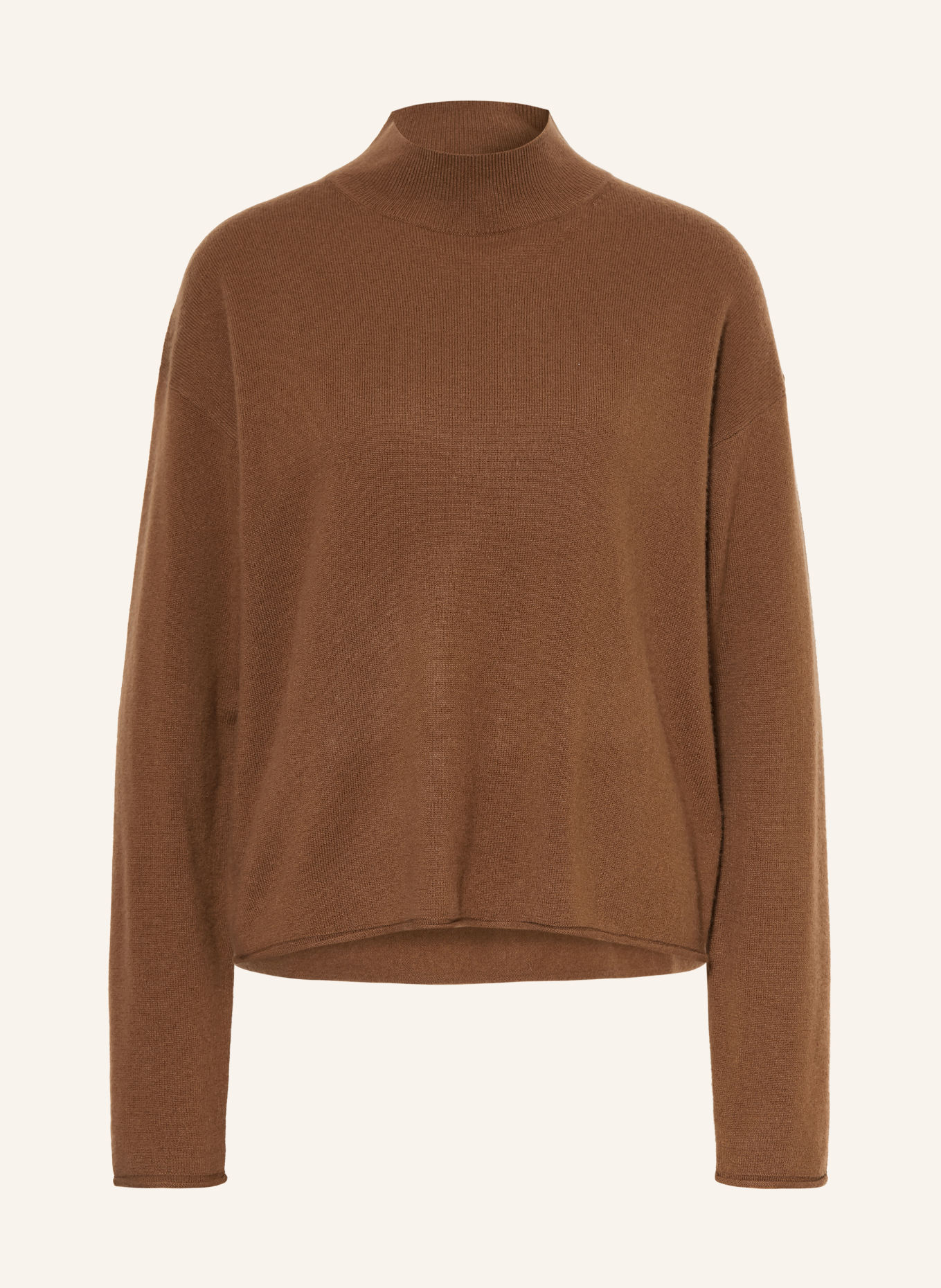 RIANI Sweaters made with merino wool and cashmere: BROWN