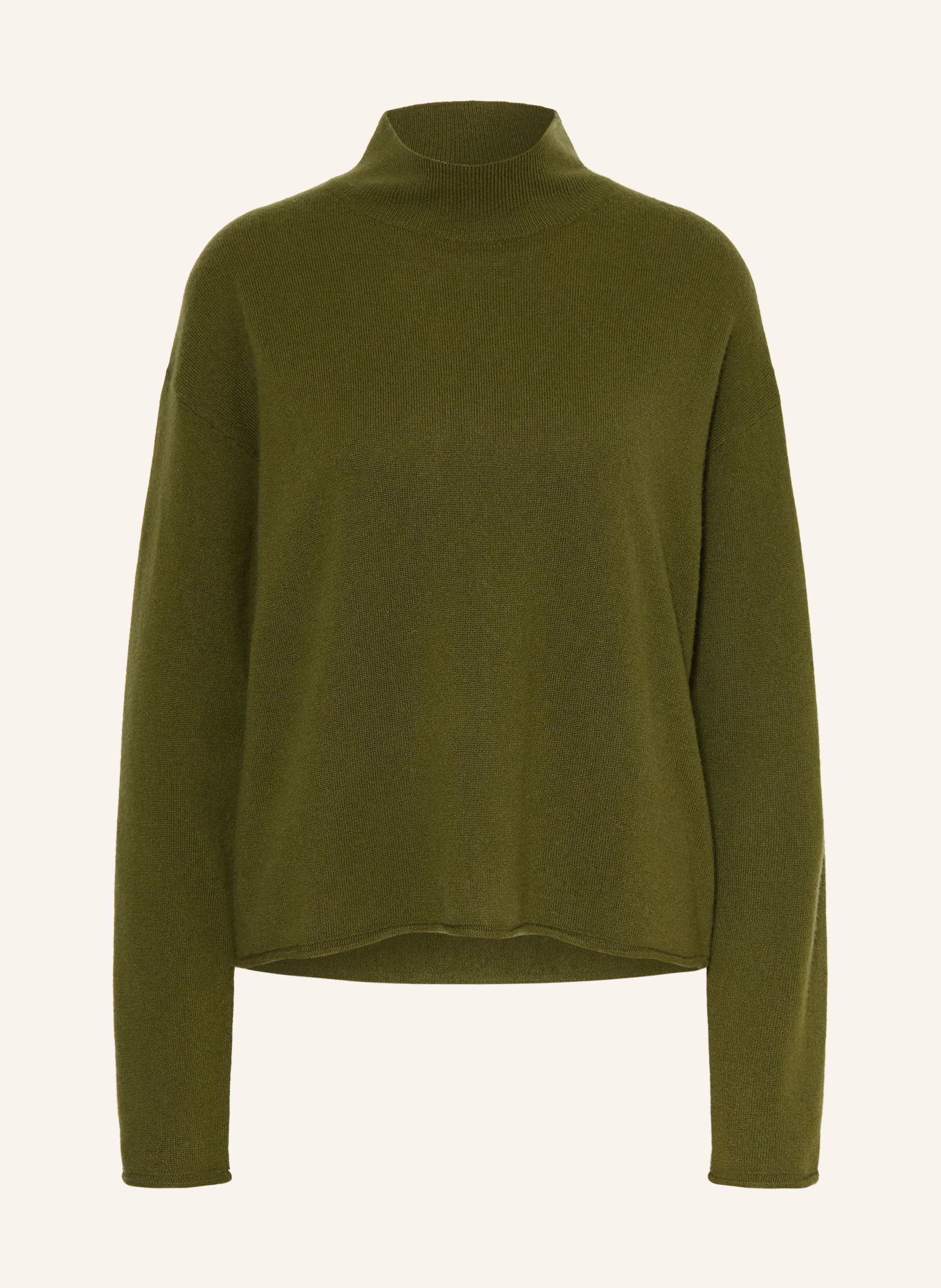 RIANI Sweaters made with merino wool and cashmere: OLIVE