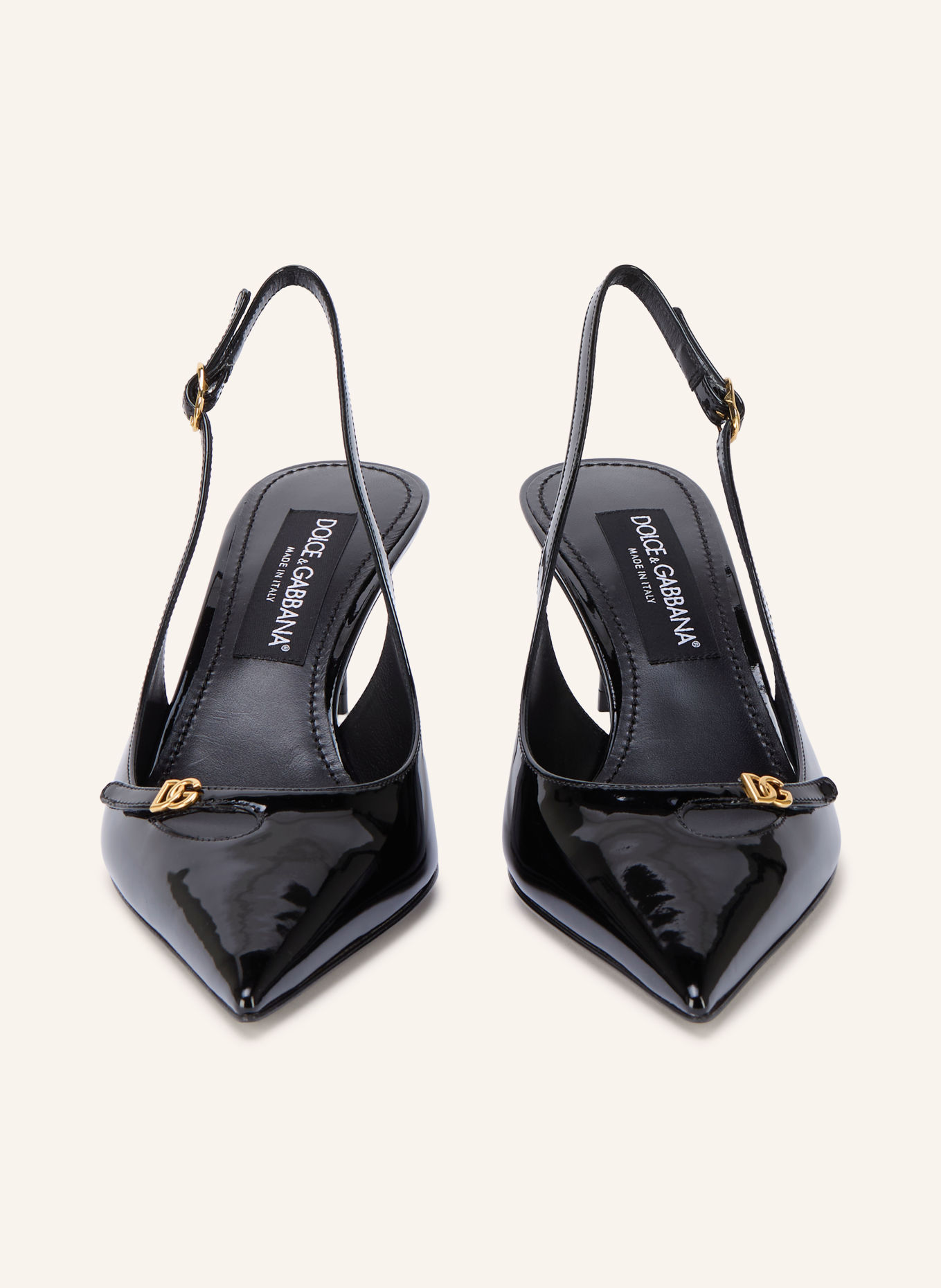 DOLCE & GABBANA Slingpumps: SCHWARZ