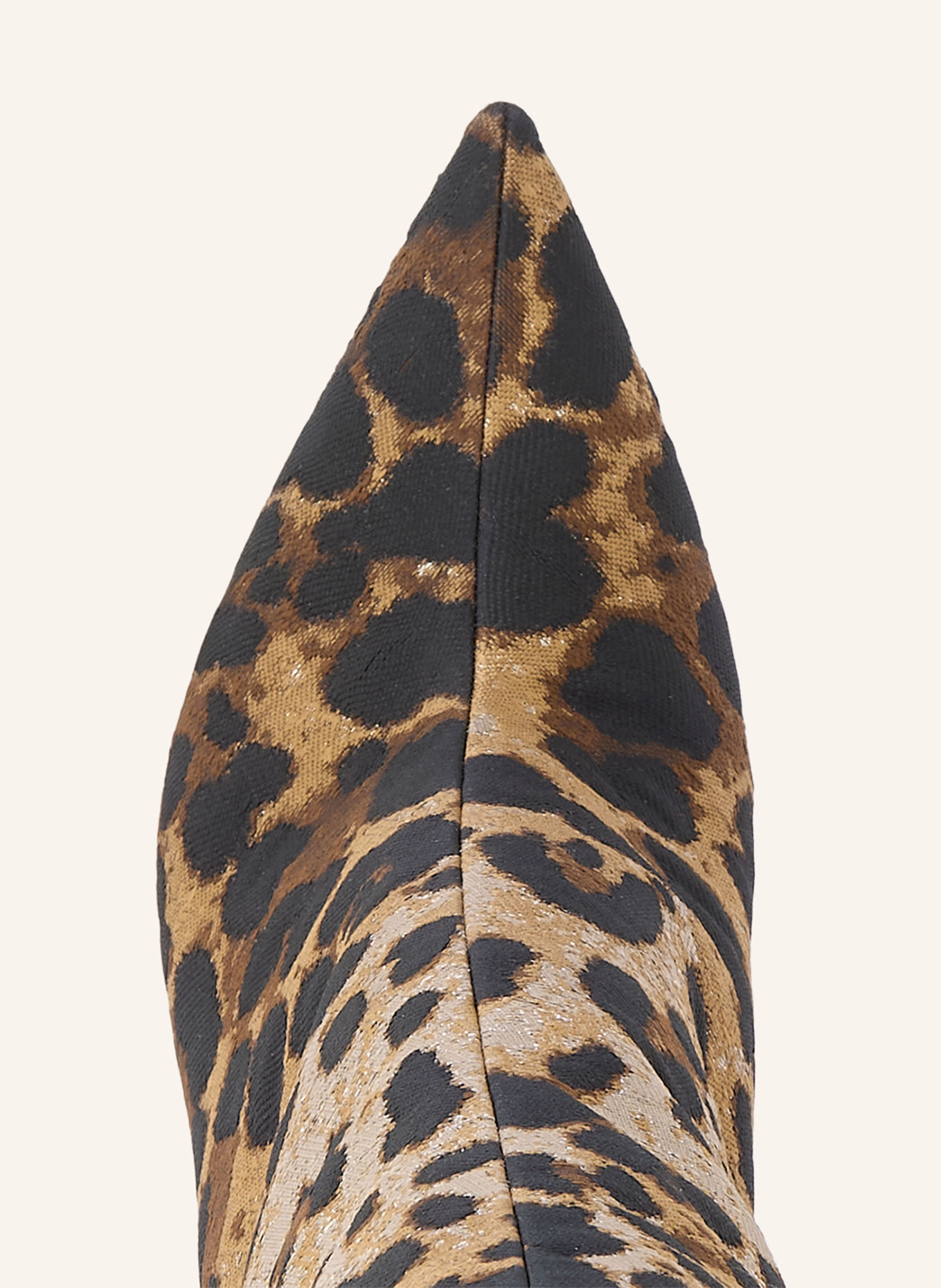 DOLCE & GABBANA Overknee laarzen: ZWART / LICHTBRUIN / BRUIN