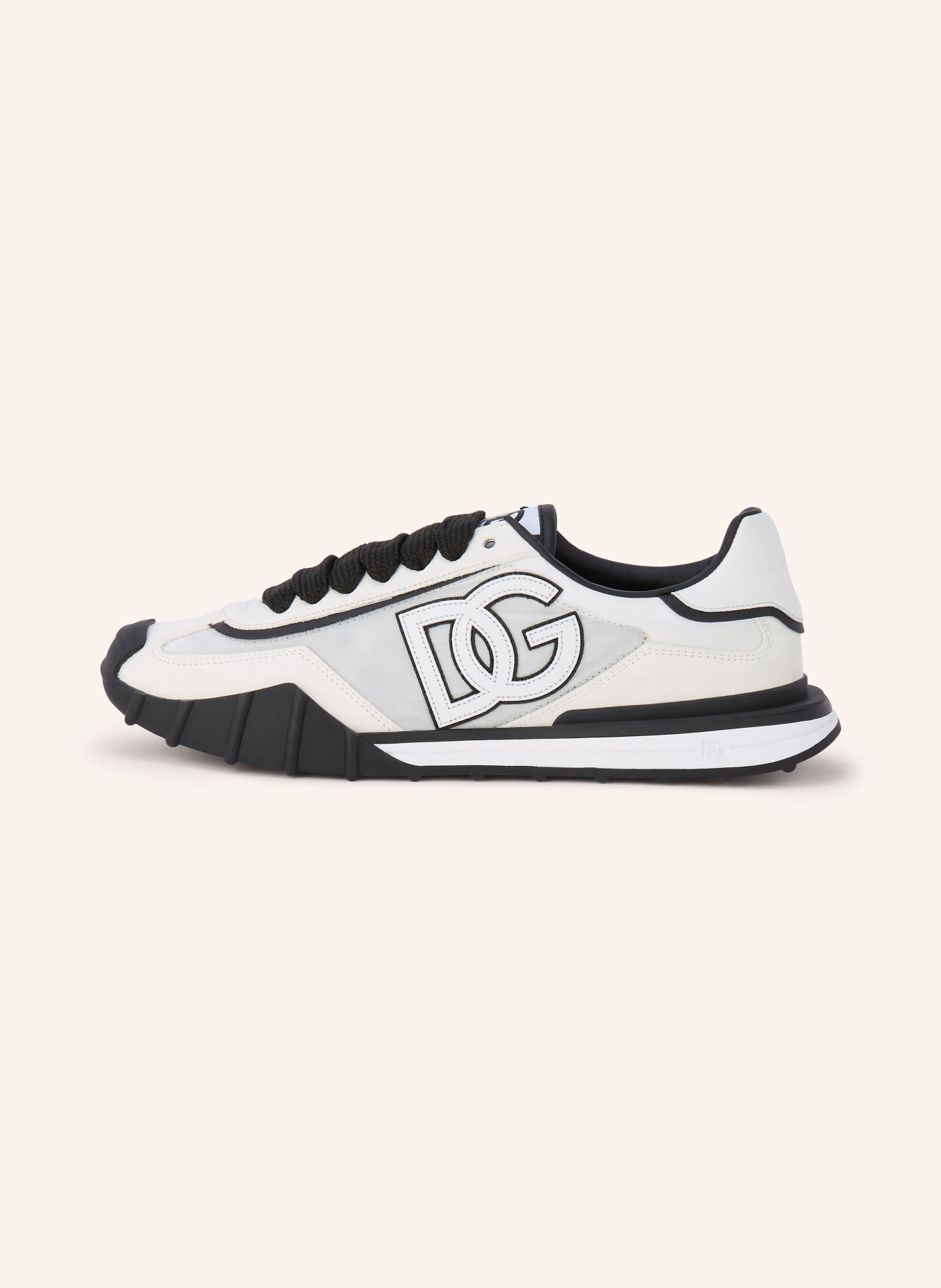 DOLCE & GABBANA Sneakers: WIT / ZWART