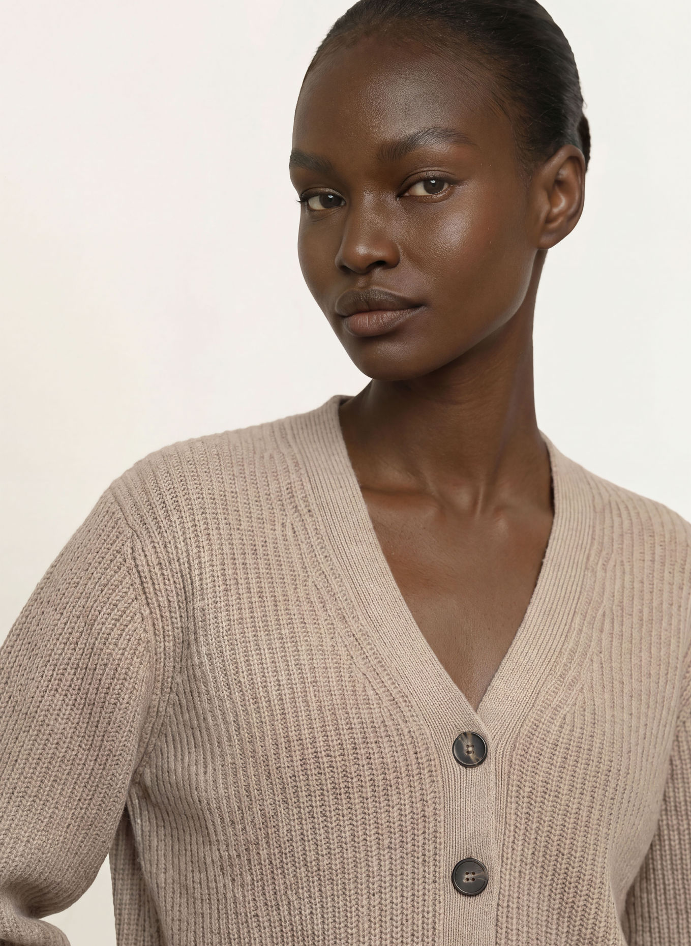 SoSUE Strickjacke ANTONIA: BEIGE