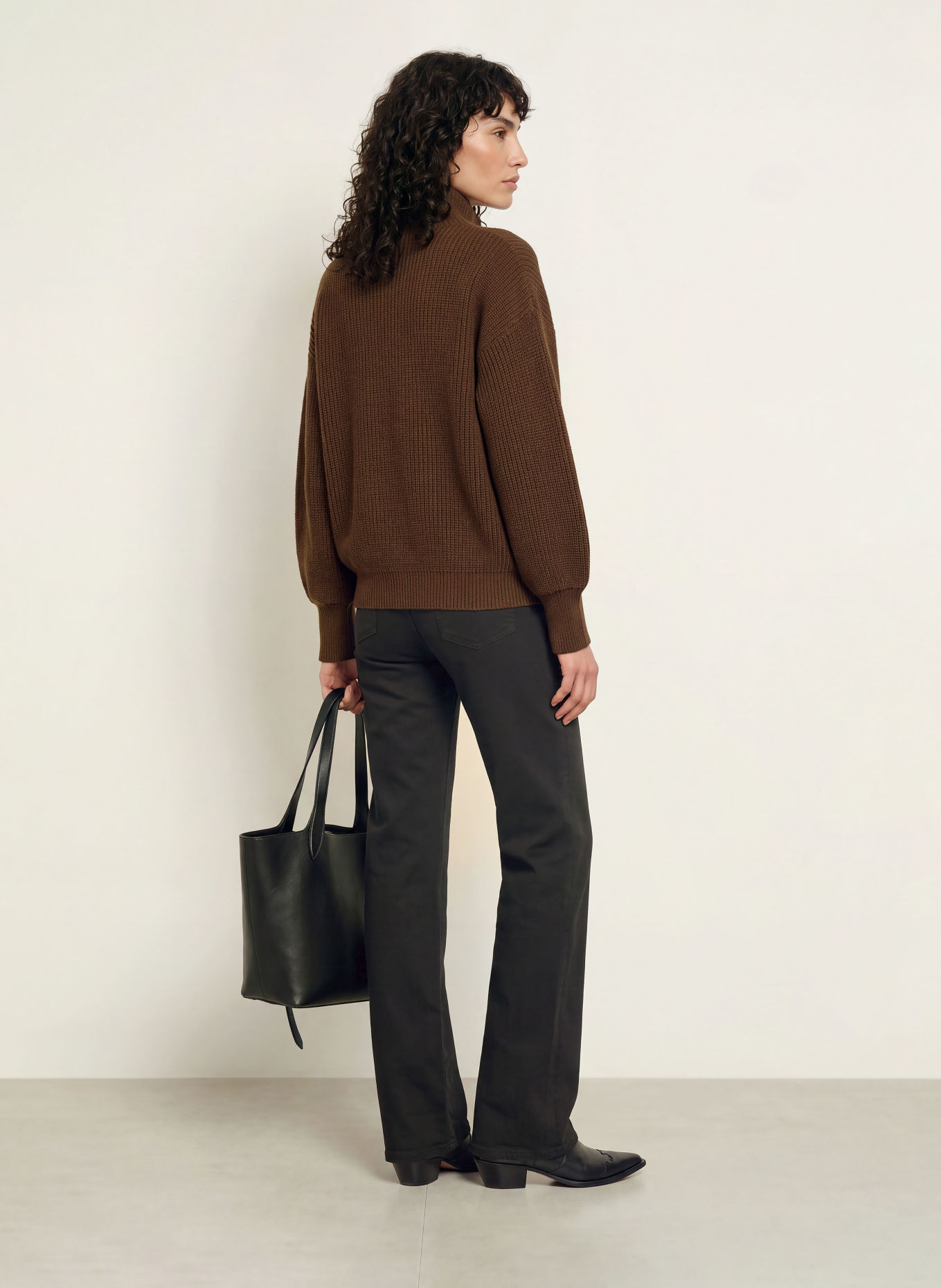SoSUE Strickjacke aus Merinowolle: BRAUN