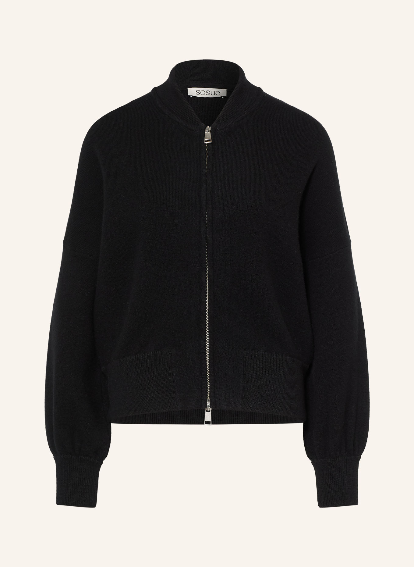 SoSUE Strickjacke: SCHWARZ