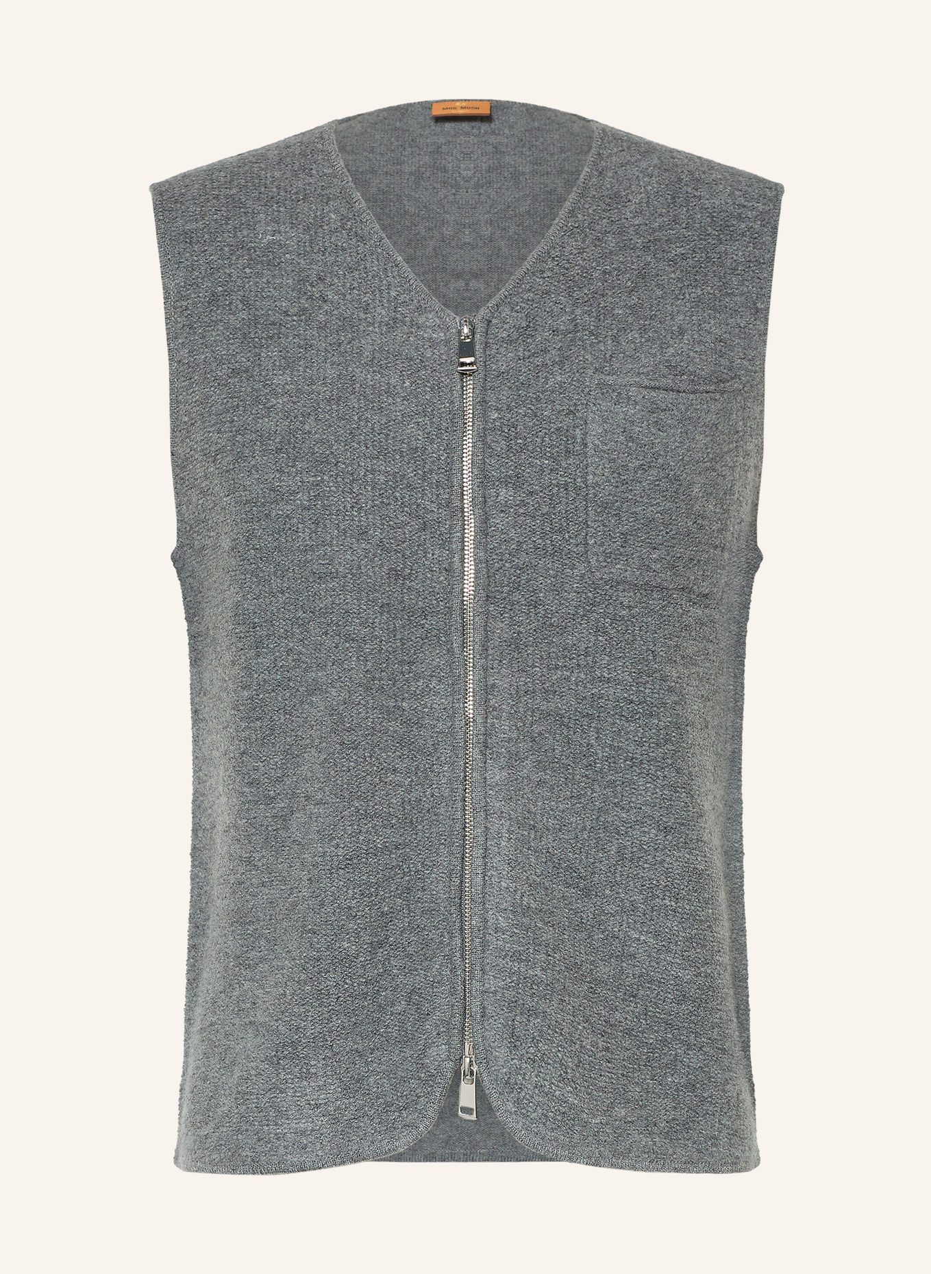 MOS MOSH Gallery Gilet en maille MMGCESS: GRIS