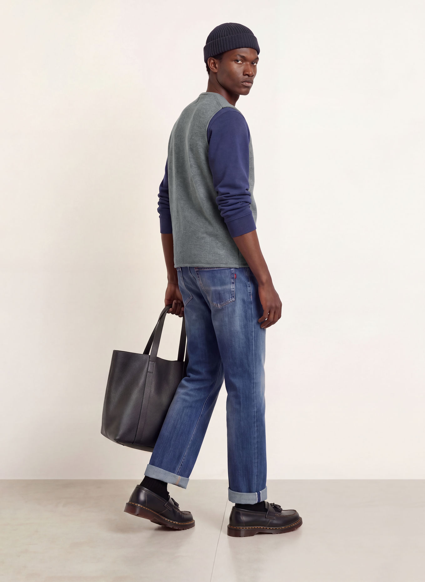 MOS MOSH Gallery Gilet en maille MMGCESS: GRIS