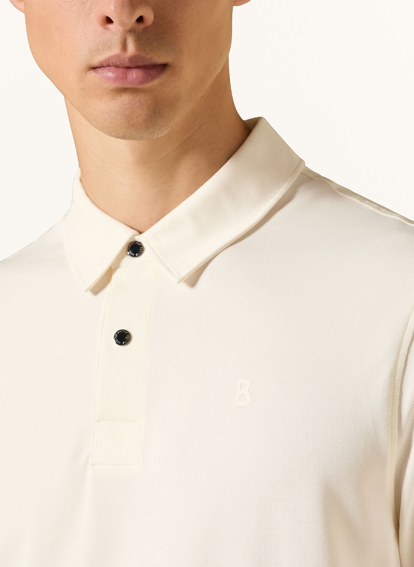 BOGNER TIMON-6 turtleneck sweater with cashmere: CREAM