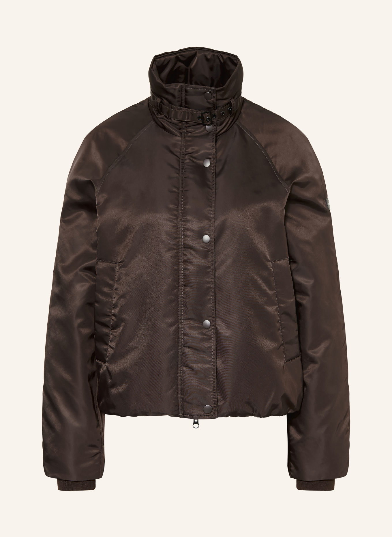 FRIEDA & FREDDIES GEZA Bomber jacket: DARK BROWN
