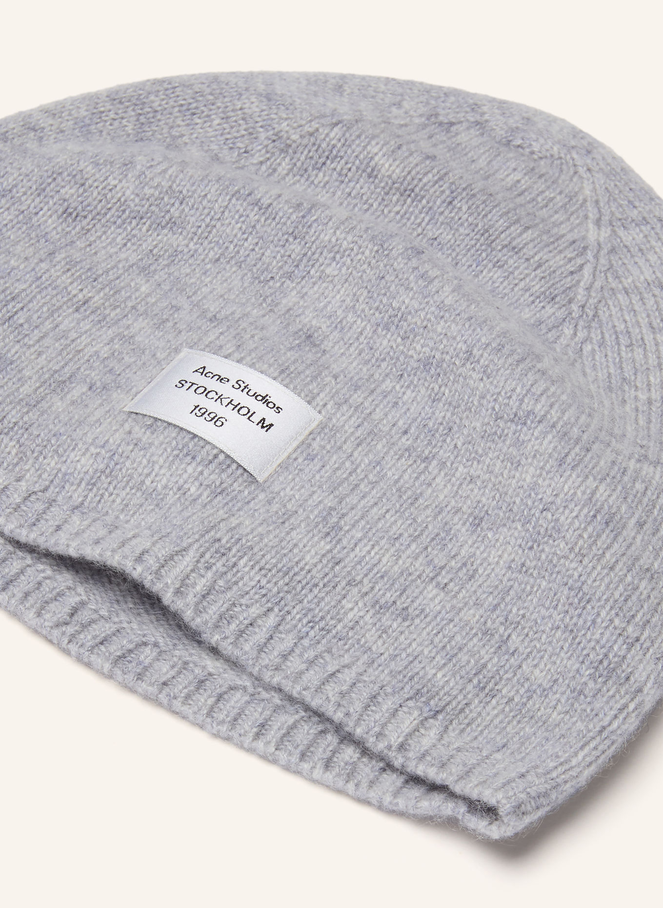 Acne Studios Cashmere-Mütze: GRAU