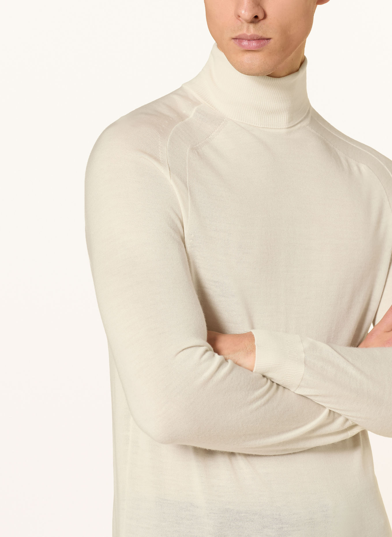 BOGNER Piqué-Poloshirt GORDON-7: CREME