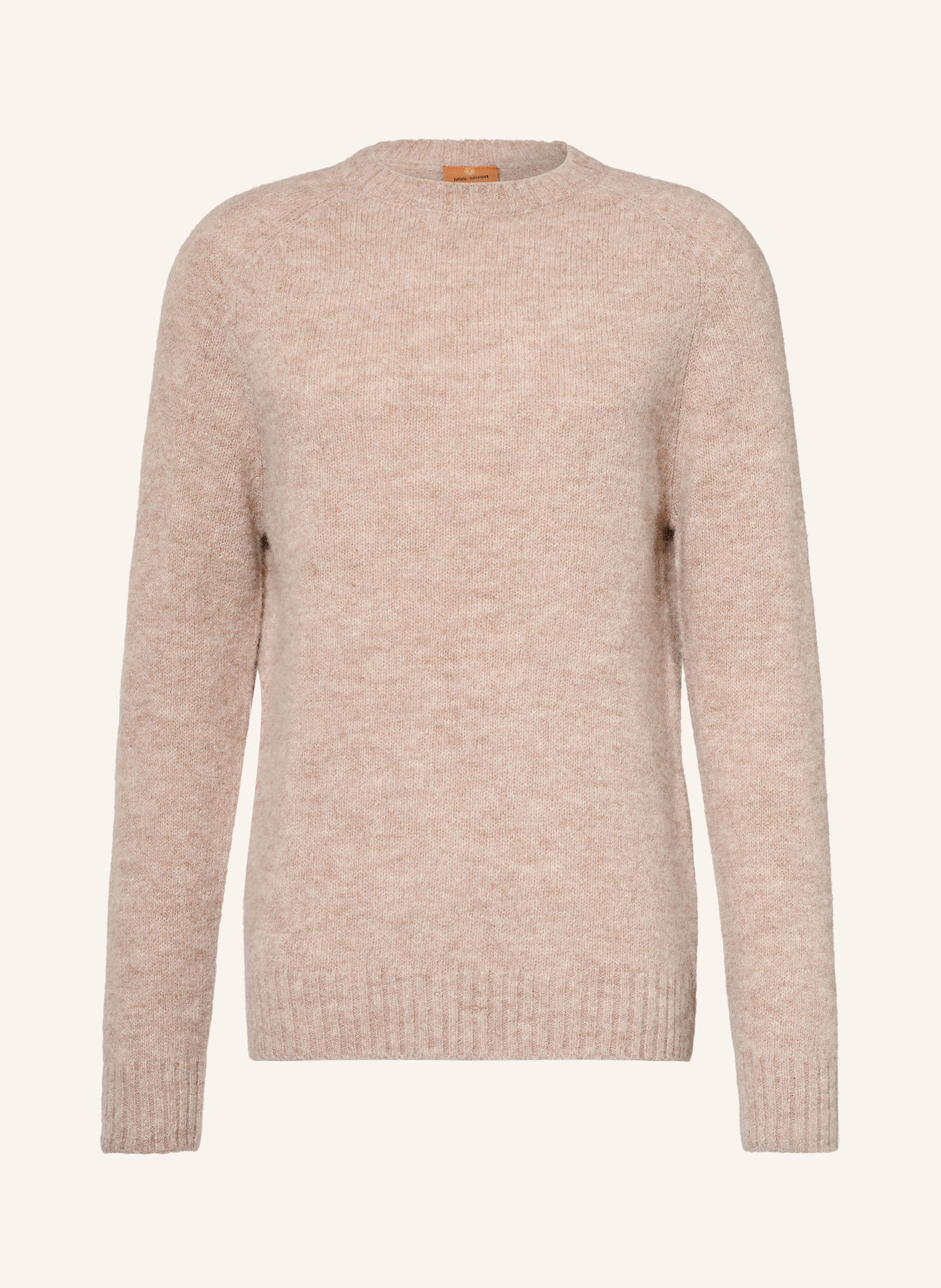 MOS MOSH Gallery MMGCARLOS Sweater with Alpaca: BEIGE