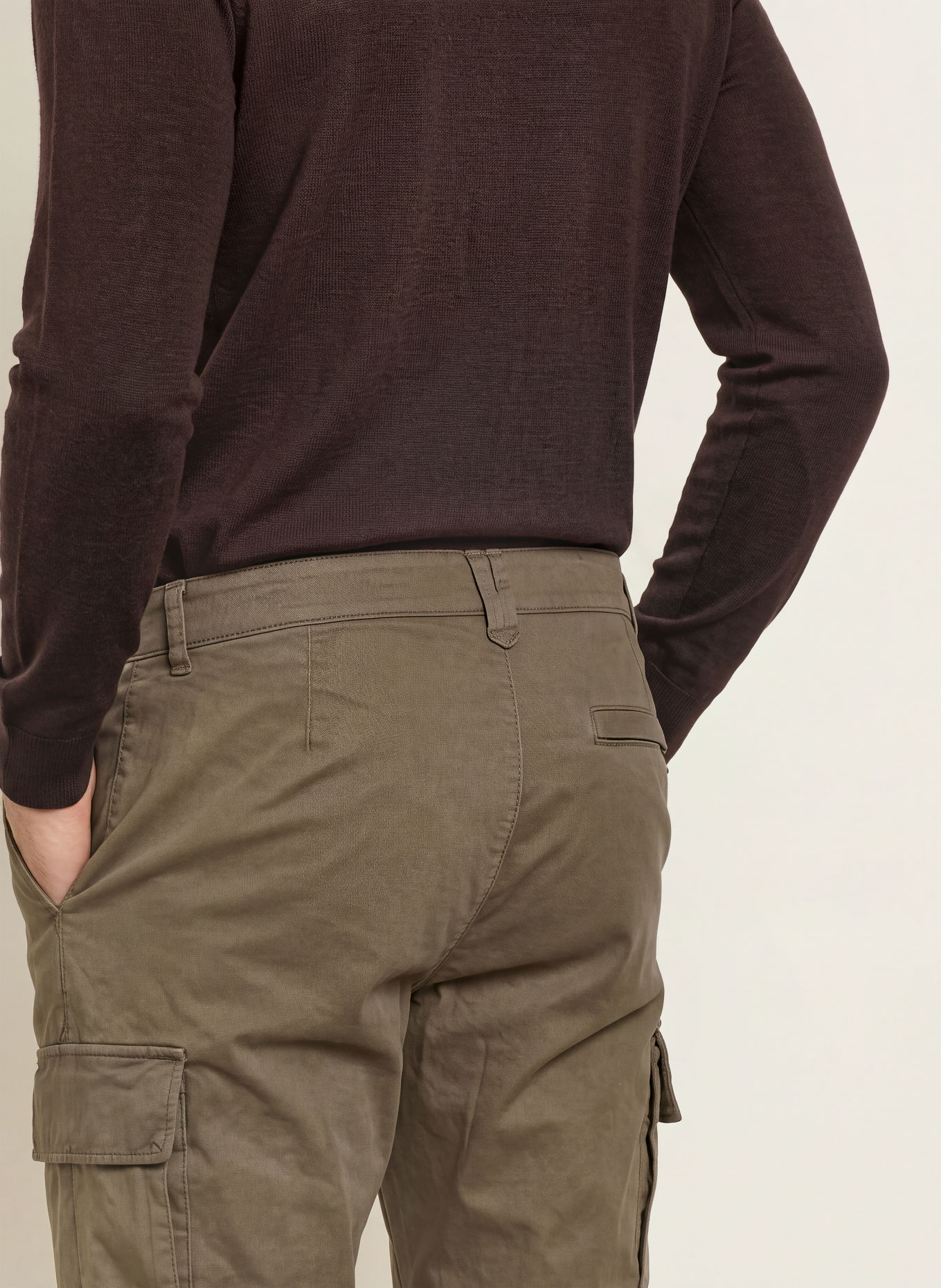 BOGNER BRUNO-G2 Extra Slim Fit Cargo Pants: BROWN