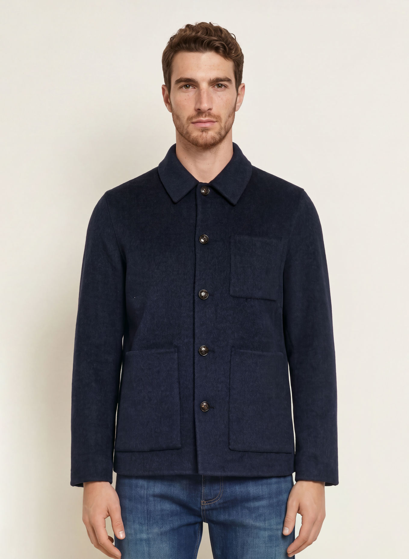 MOS MOSH Gallery Overjacket MMGWARREN: DUNKELBLAU
