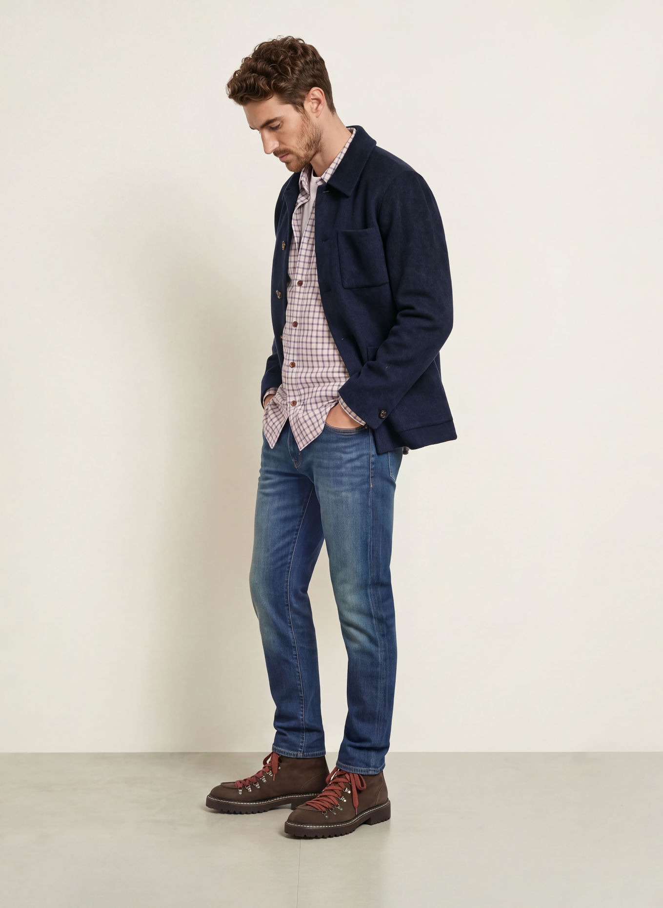 MOS MOSH Gallery Overjacket MMGWARREN: DUNKELBLAU