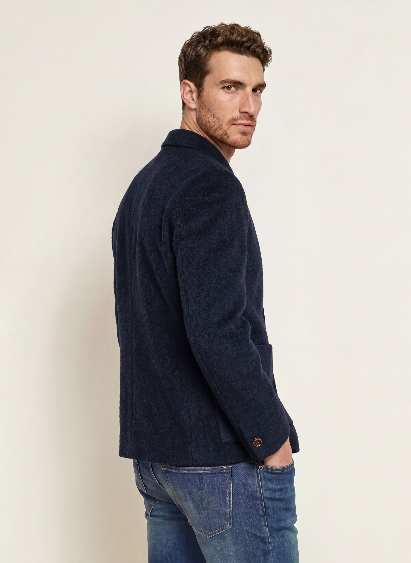 MOS MOSH Gallery Overjacket MMGWARREN: DUNKELBLAU