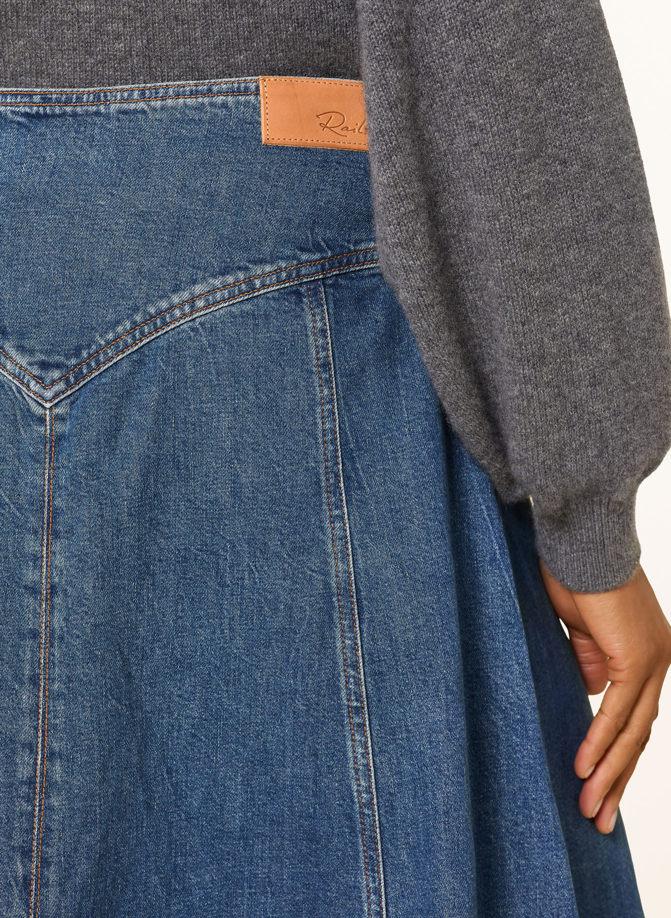 Rails Jeansrok VICENTE: BLAUW