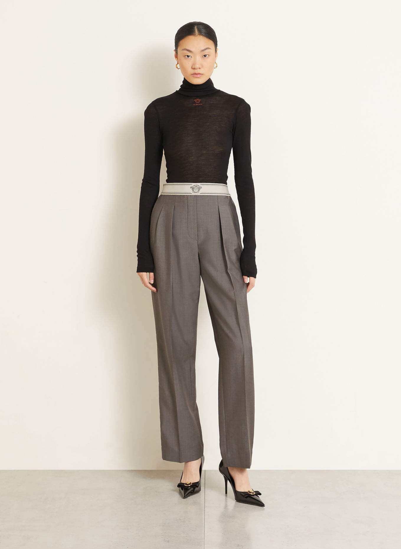 VERSACE Hose: GRAU