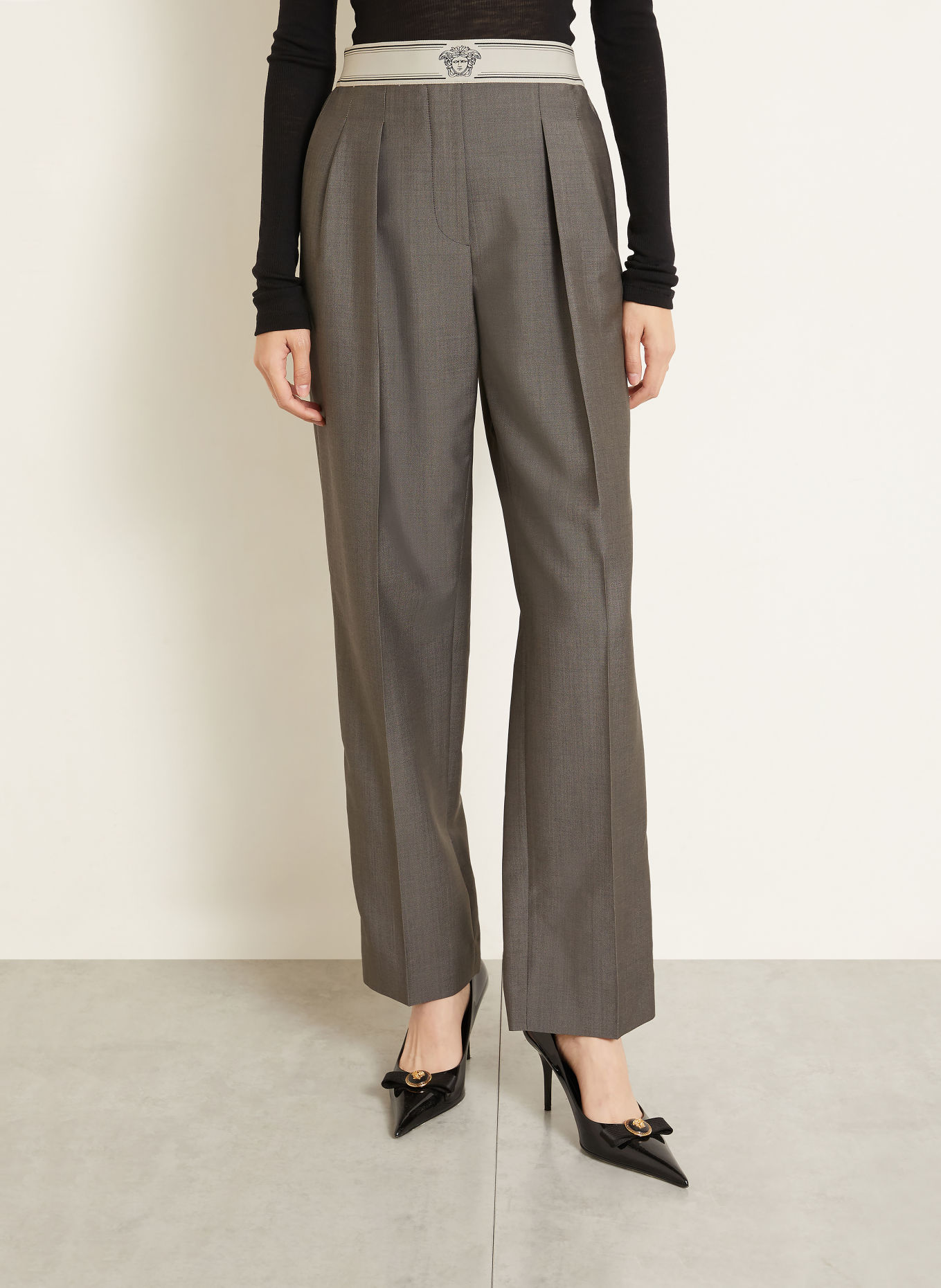 VERSACE Hose: GRAU