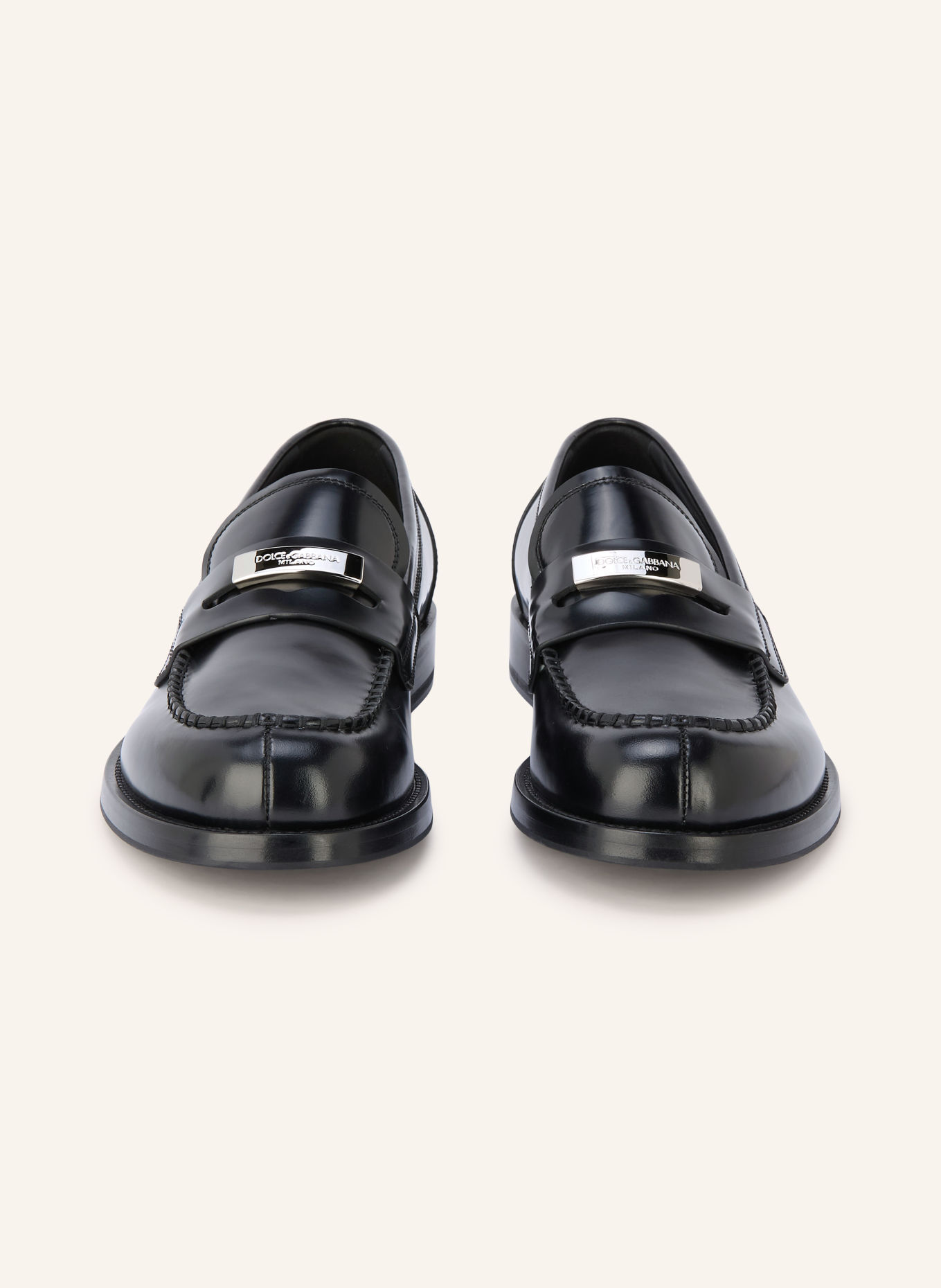 DOLCE & GABBANA Loafer: SCHWARZ