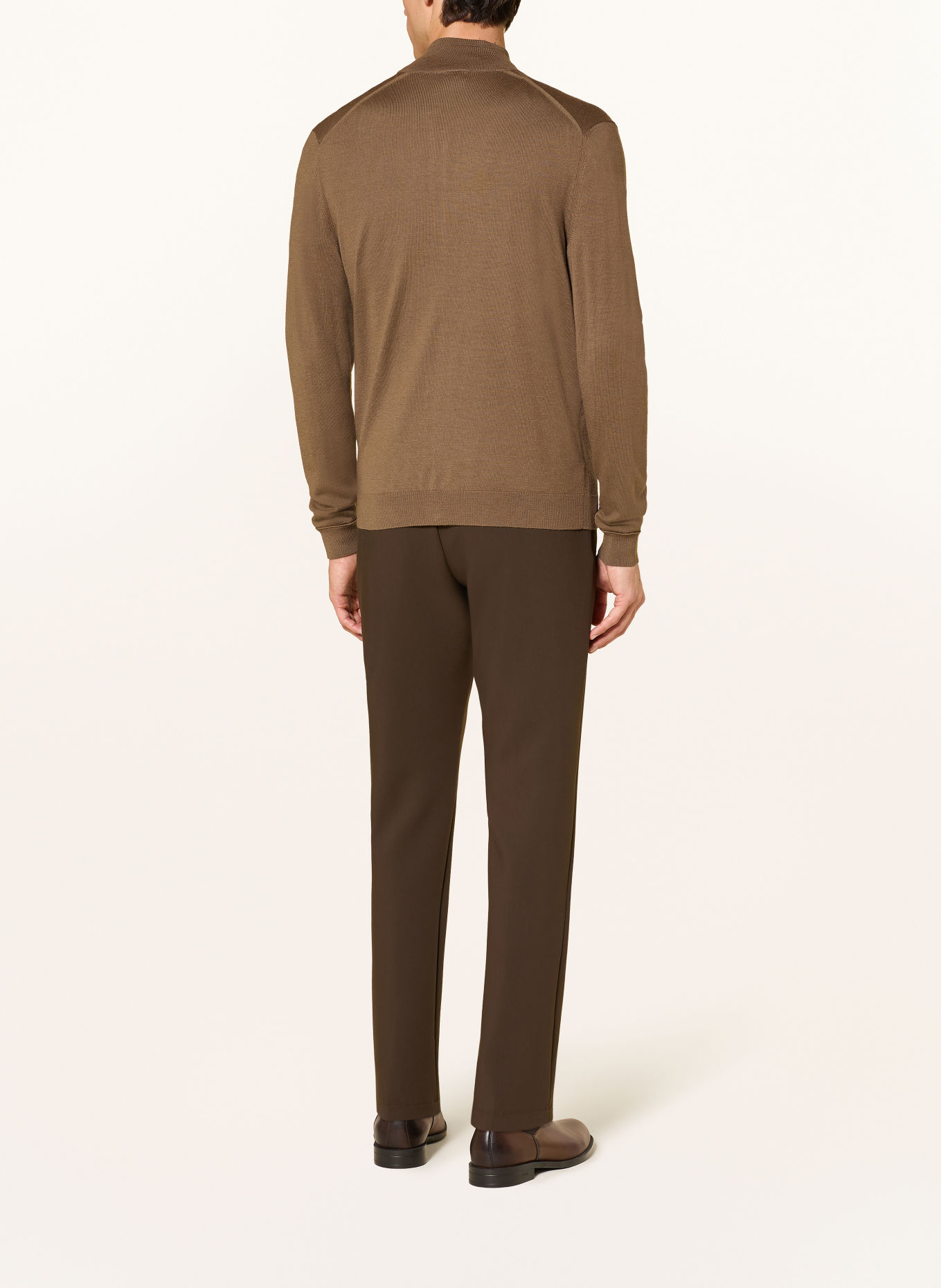 BOGNER OSCAR Cardigan: BROWN