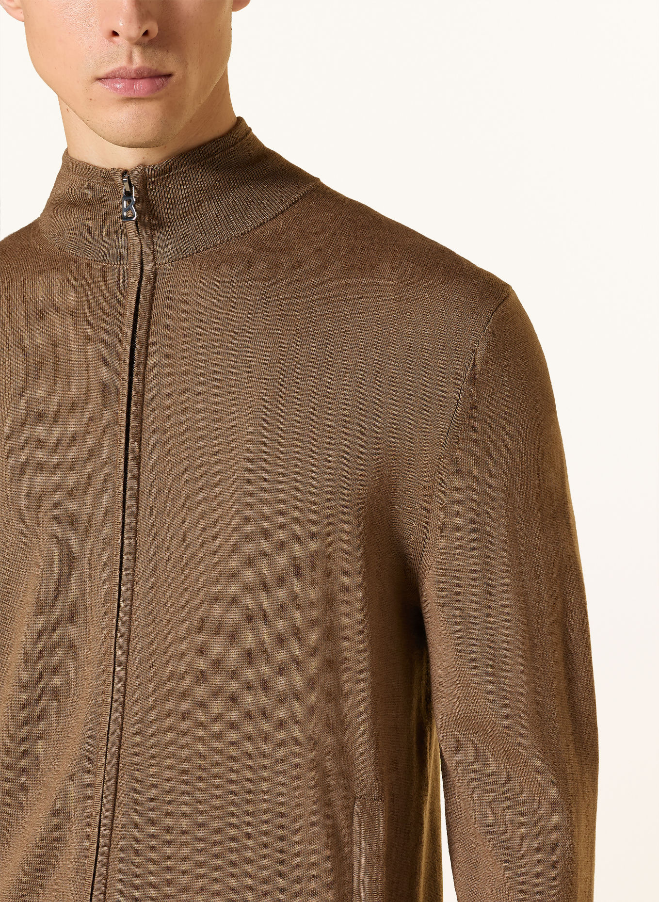 BOGNER OSCAR Cardigan: BROWN