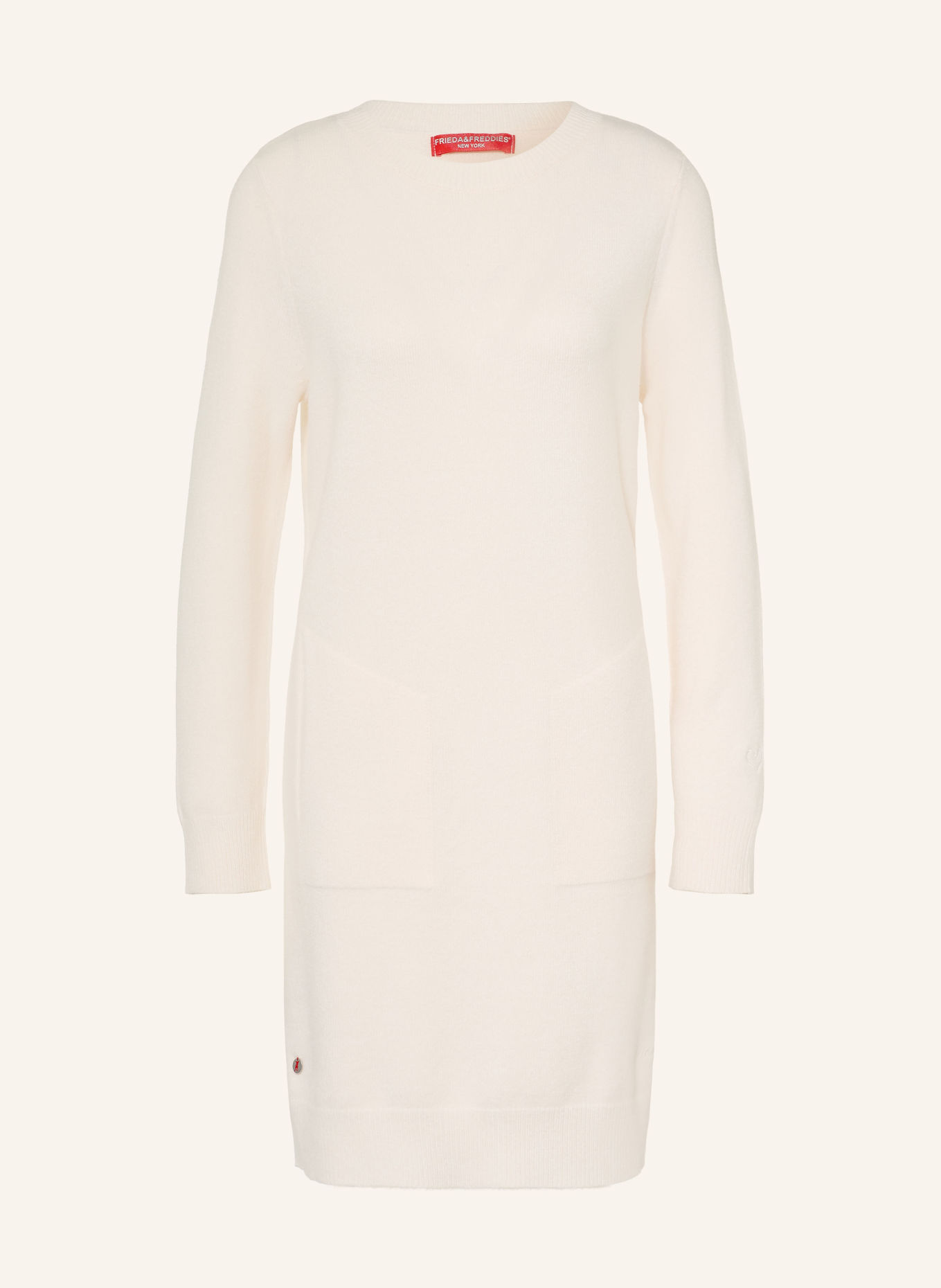 FRIEDA & FREDDIES Strickkleid: CREME