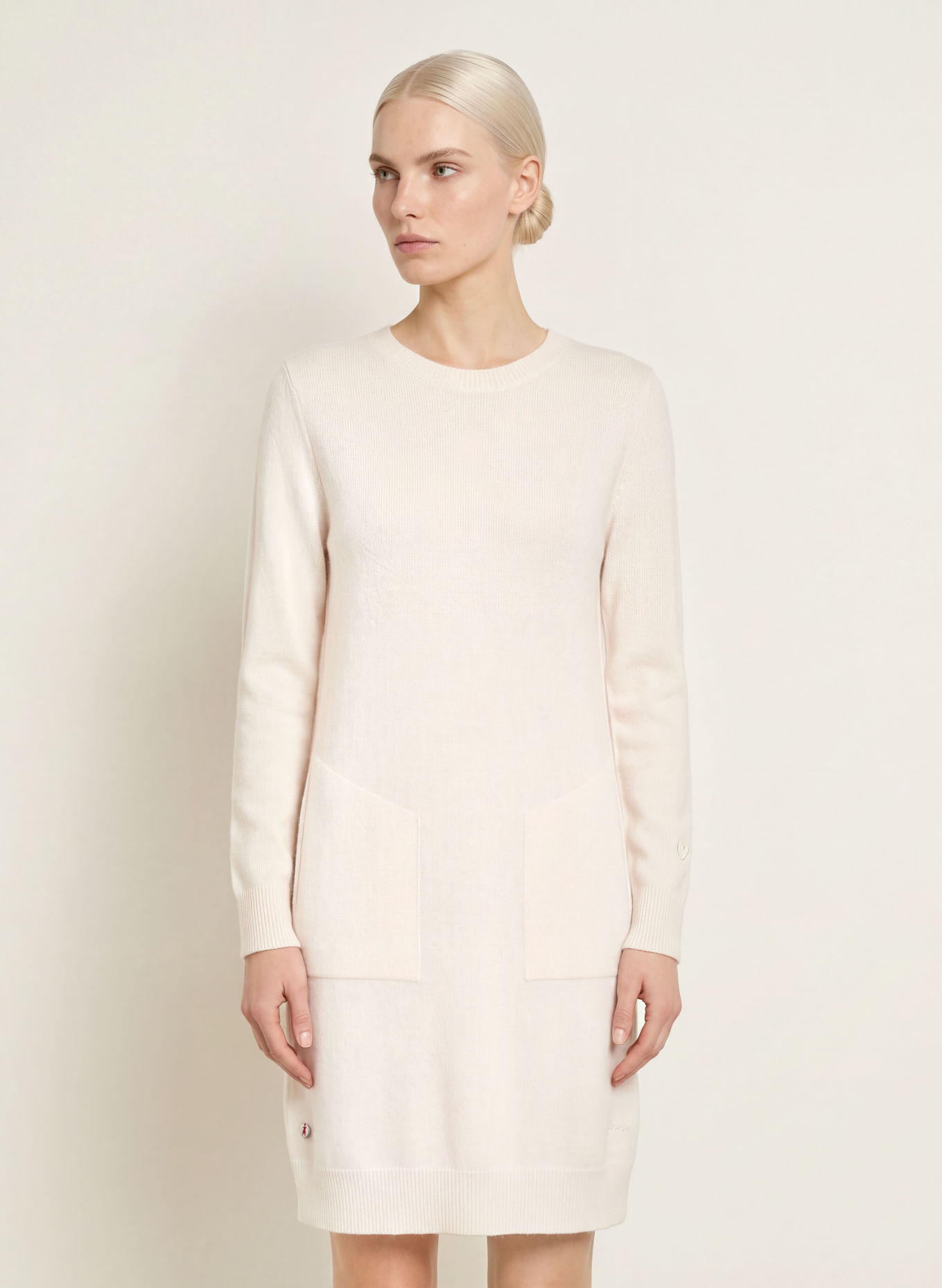 FRIEDA & FREDDIES Strickkleid: CREME