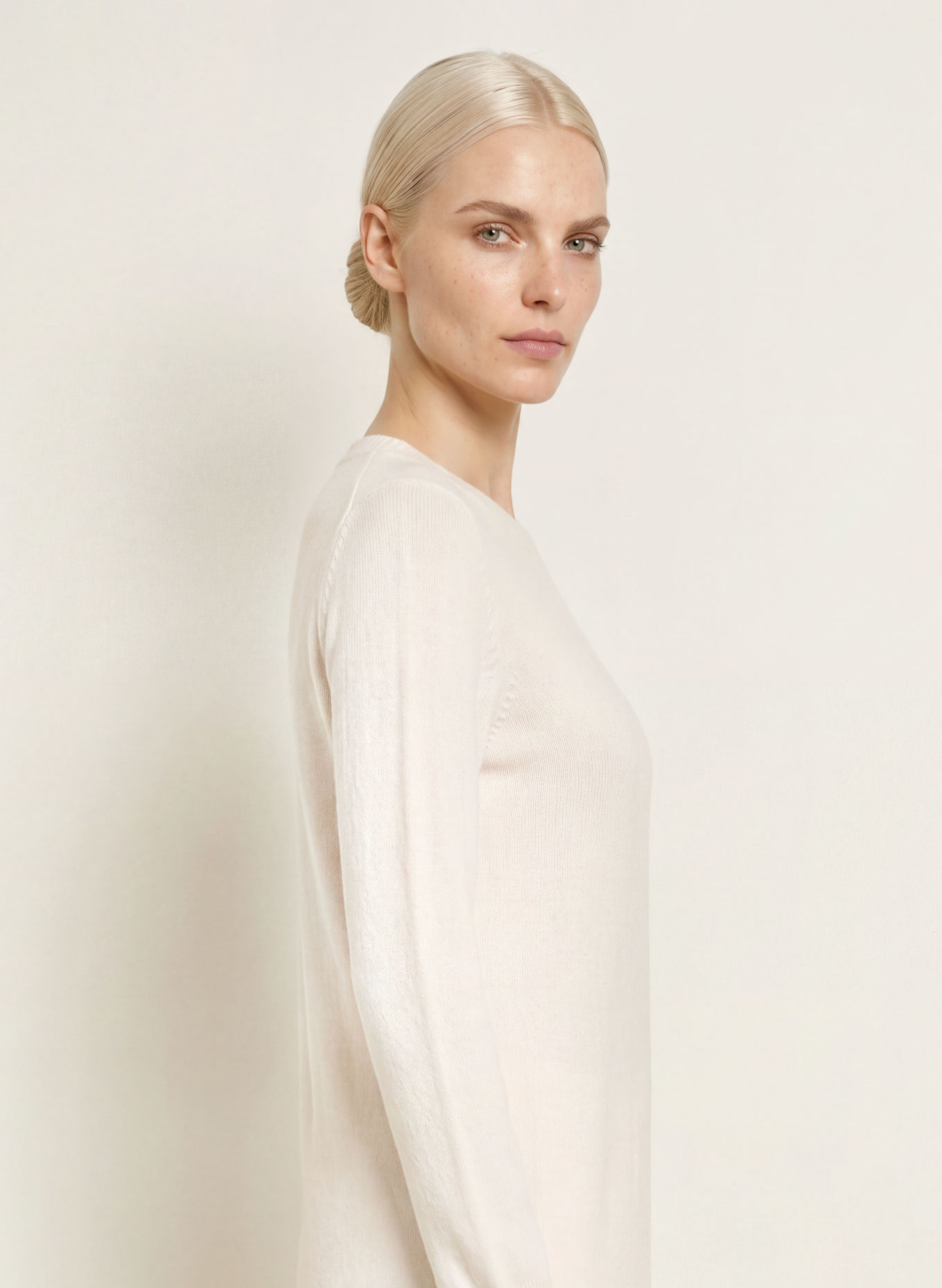 FRIEDA & FREDDIES Strickkleid: CREME