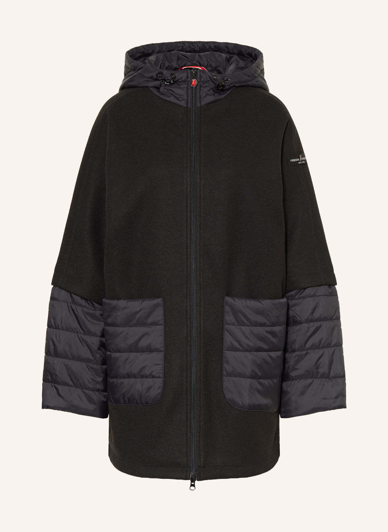 FRIEDA & FREDDIES Veste BELINDA en mélange de matières: NOIR