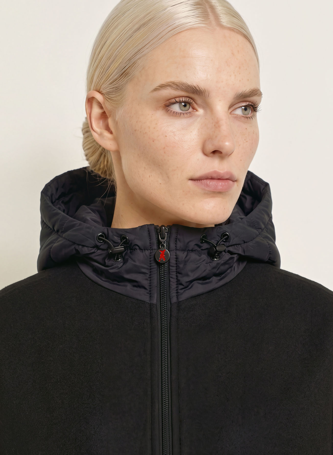 FRIEDA & FREDDIES Veste BELINDA en mélange de matières: NOIR