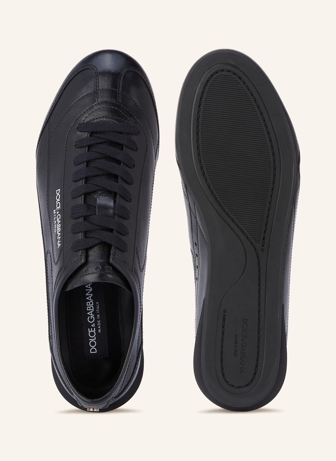 DOLCE & GABBANA Sneaker LIPARI: SCHWARZ