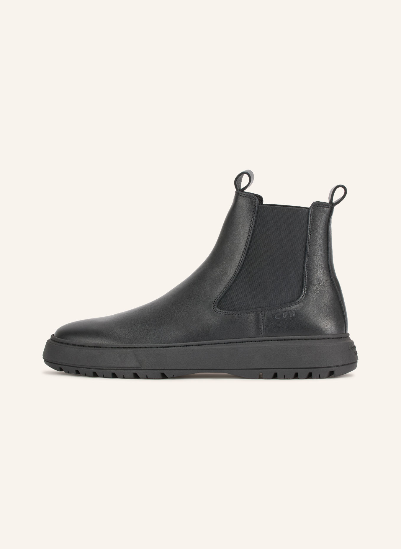 COPENHAGEN STUDIOS Chelsea boots CPH603M: BLACK