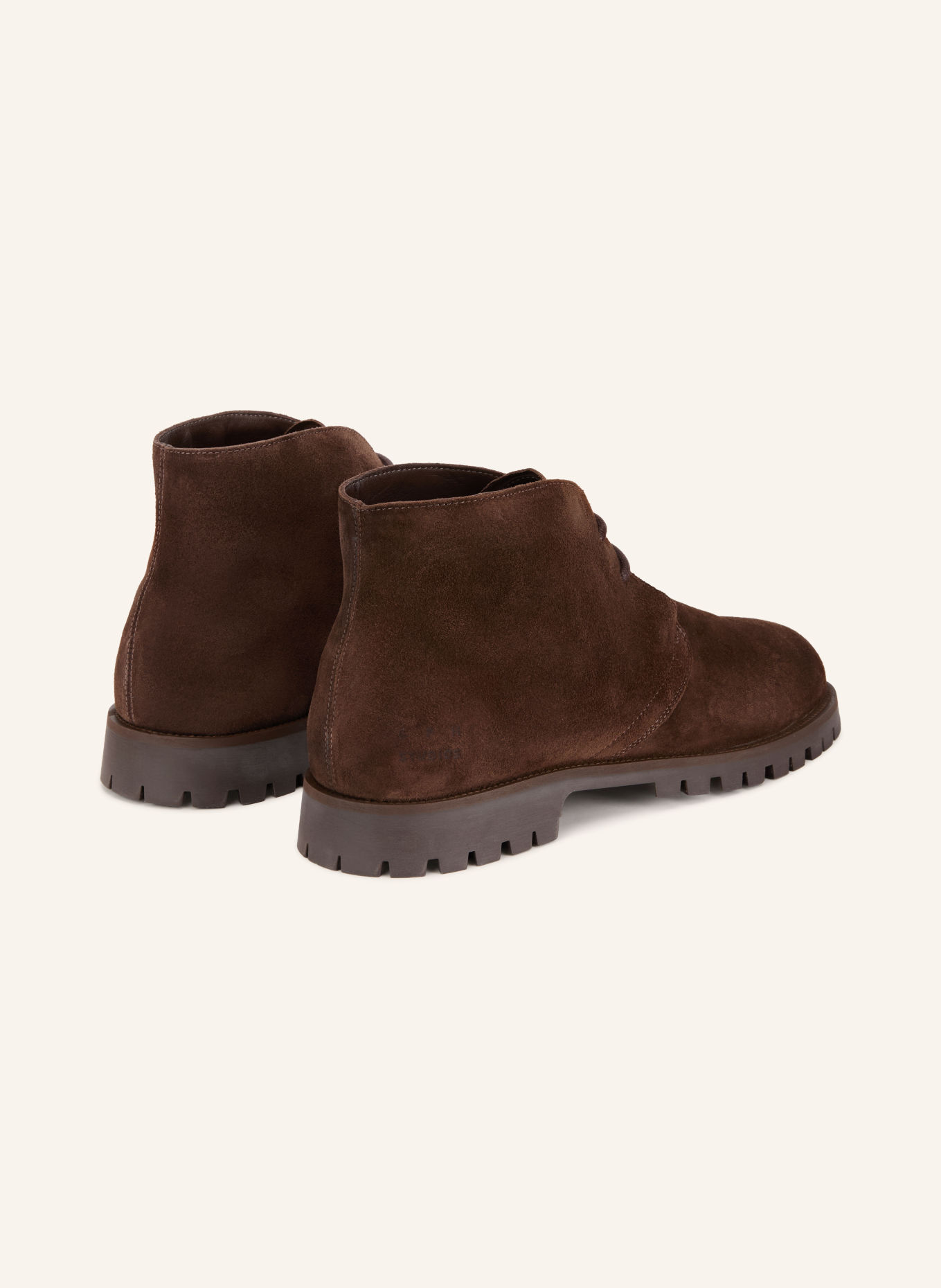 COPENHAGEN STUDIOS Desert boots CPH846M: MARRON FONCÉ