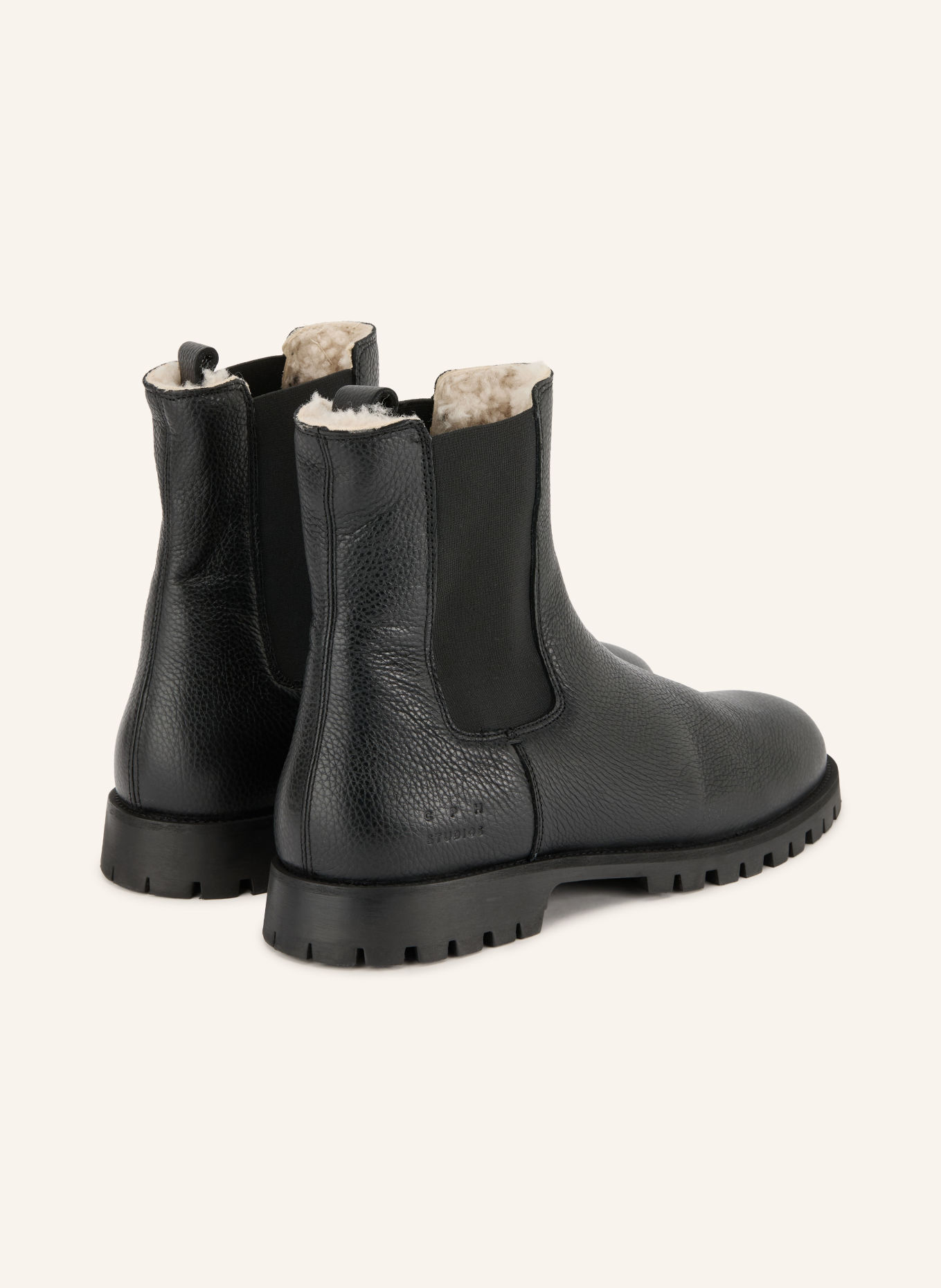 COPENHAGEN STUDIOS Chelsea boots CPH850M: BLACK