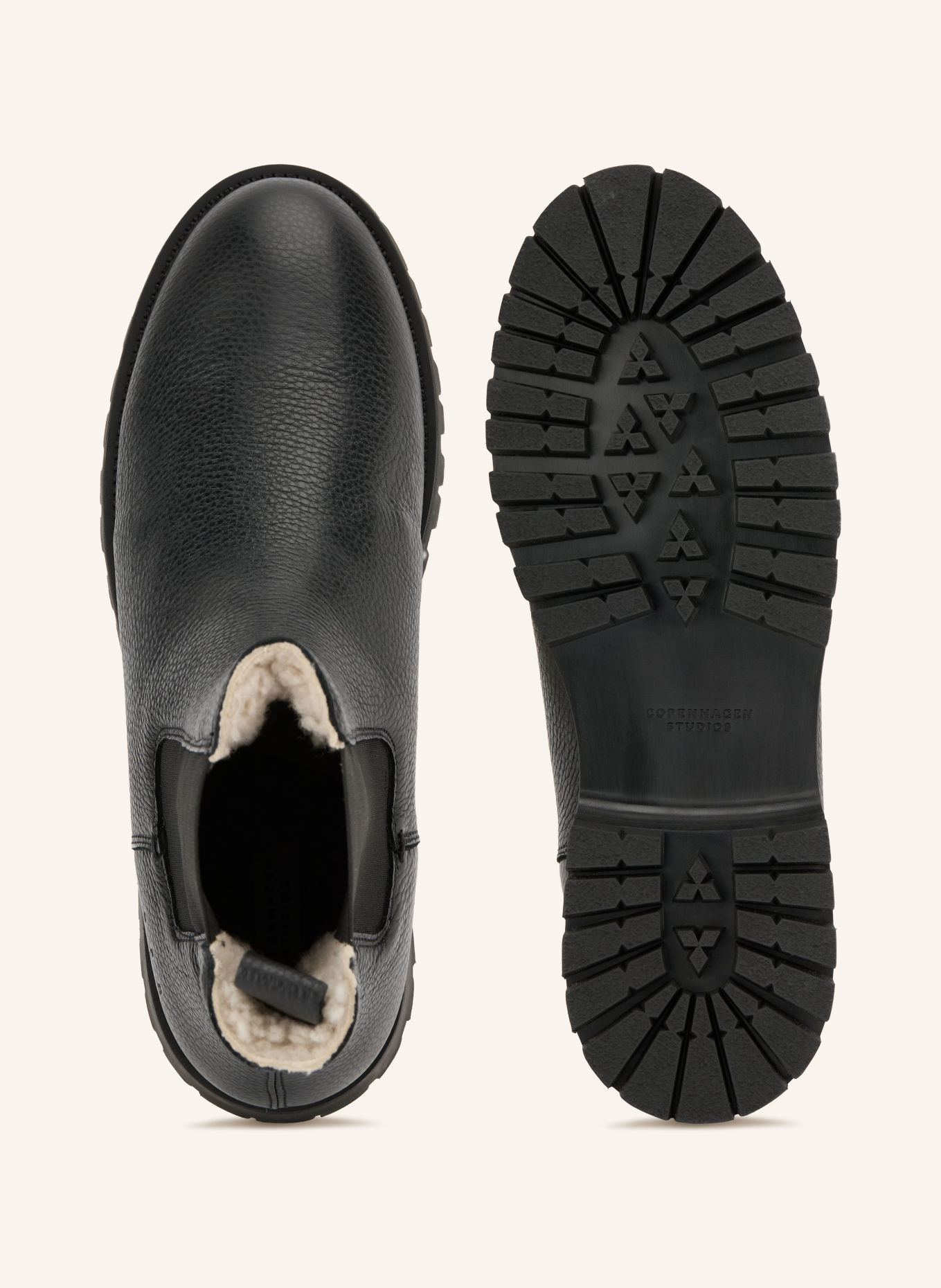 COPENHAGEN STUDIOS Chelsea boots CPH850M: BLACK