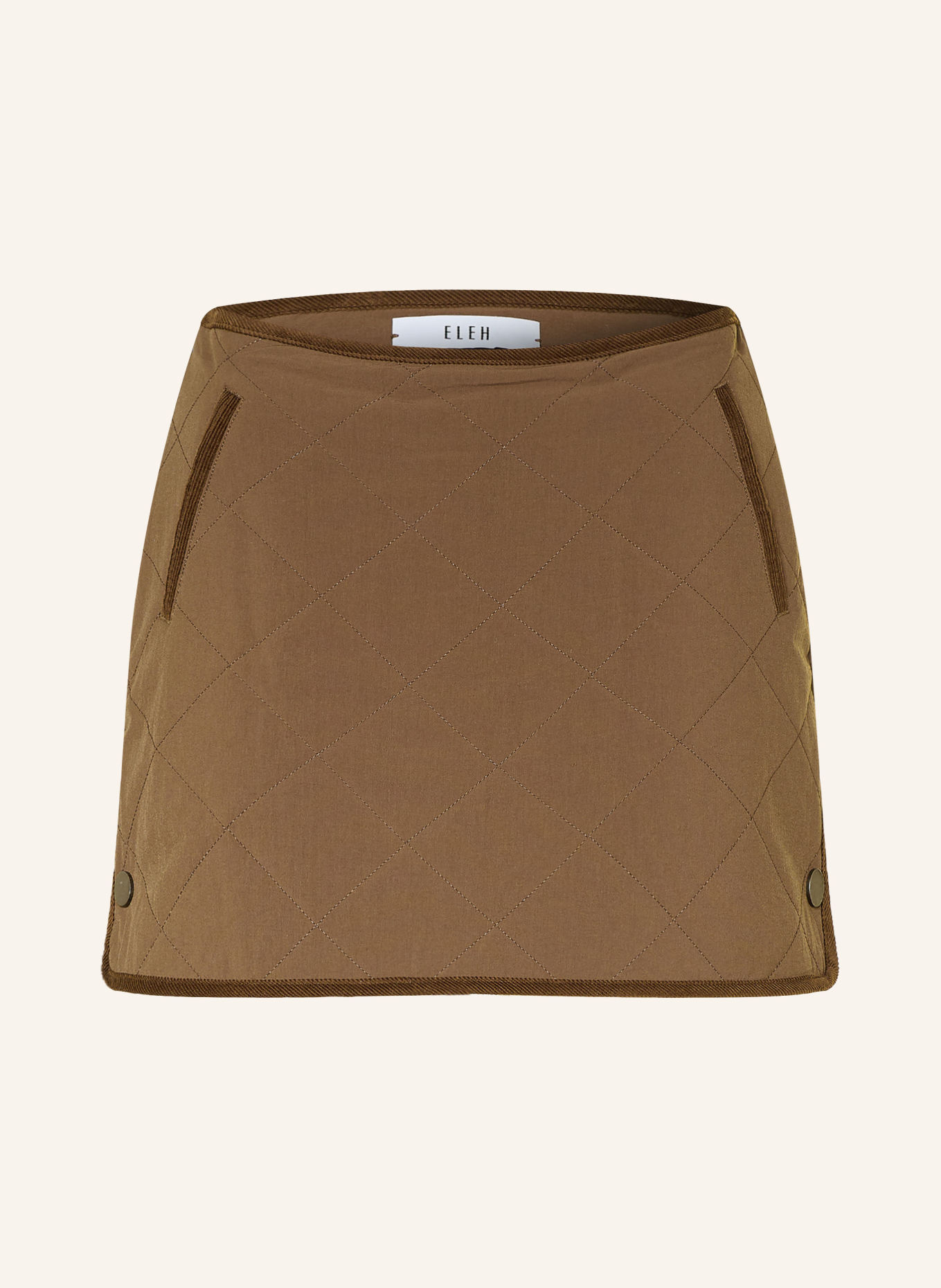 ELEH Skirt: DARK BROWN