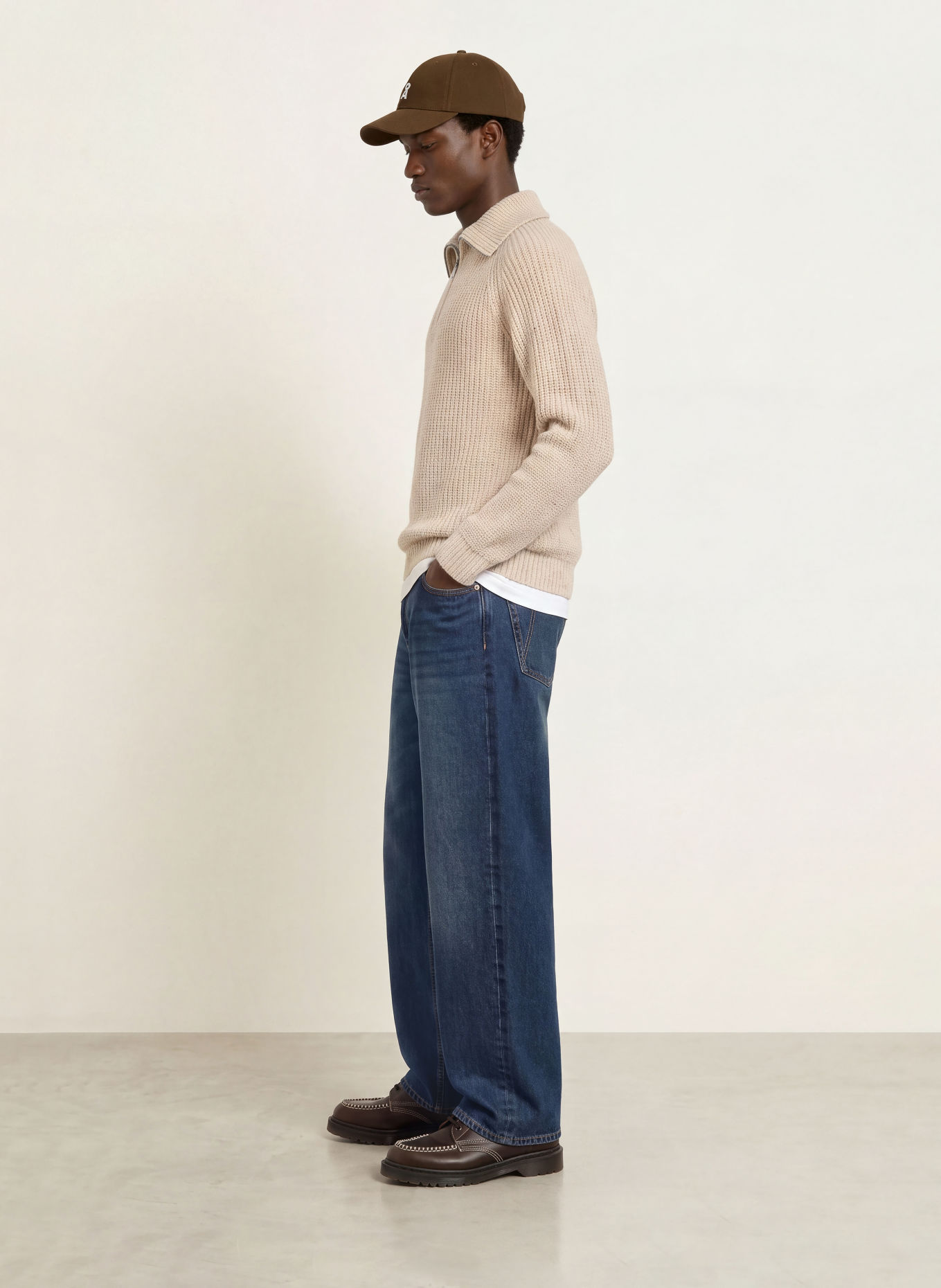 ARMEDANGELS Turtleneck: BEIGE