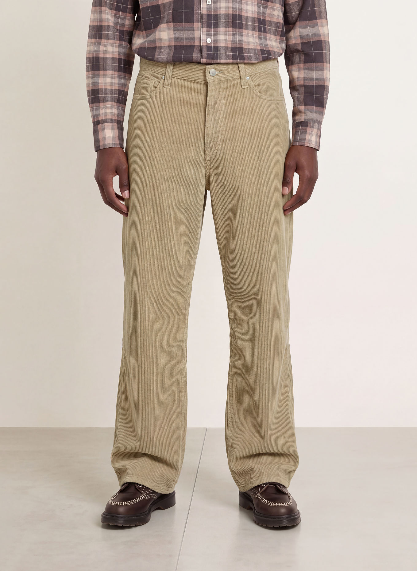ARMEDANGELS Cordhose JAAMEO Wide Fit: HELLBRAUN