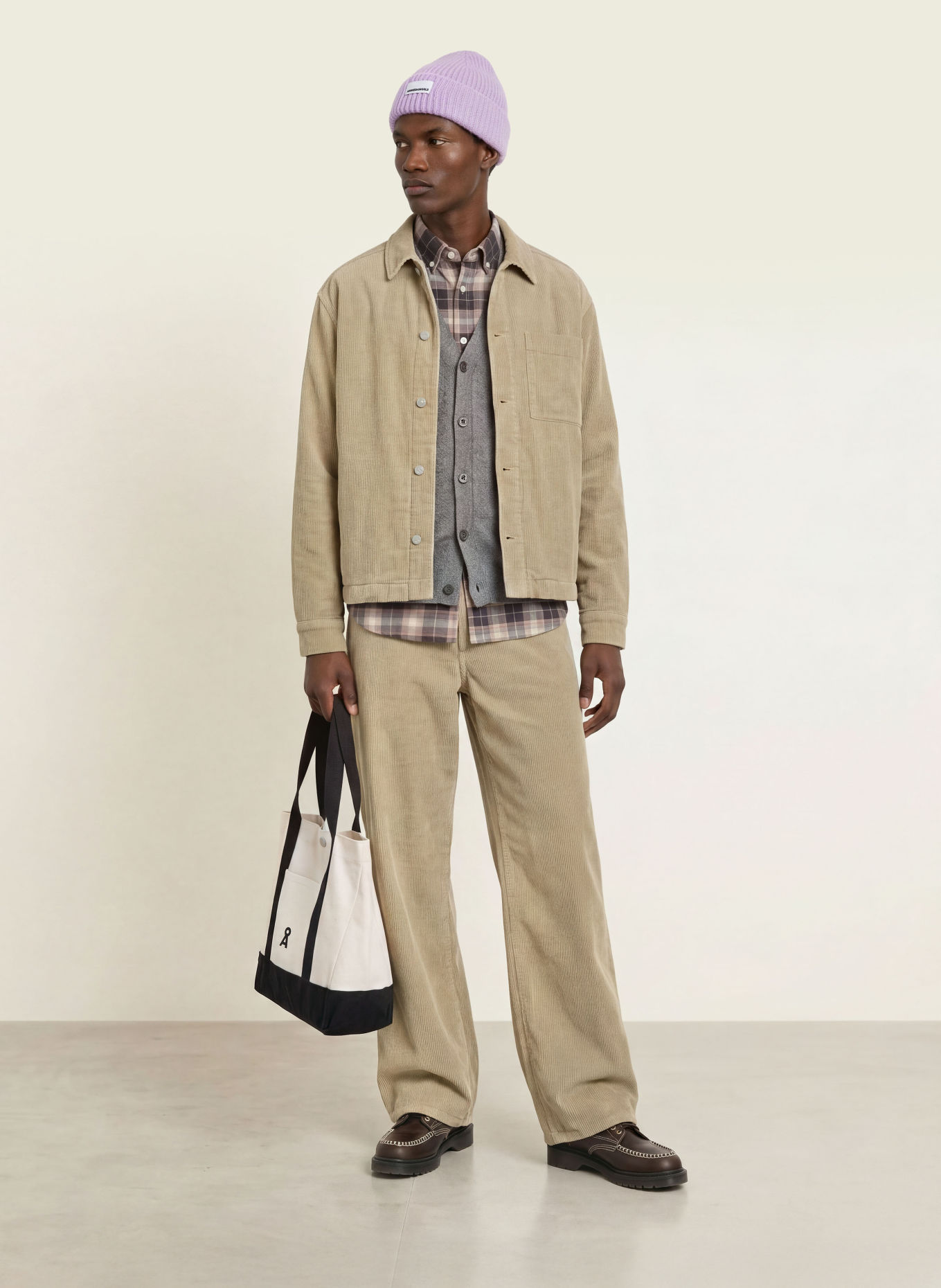 ARMEDANGELS Overjacket aus Cord: OLIV
