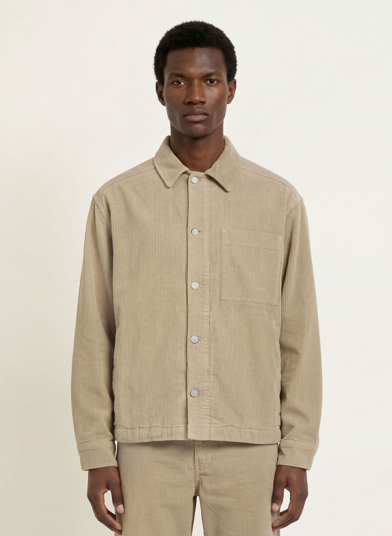 ARMEDANGELS Overjacket aus Cord: OLIV