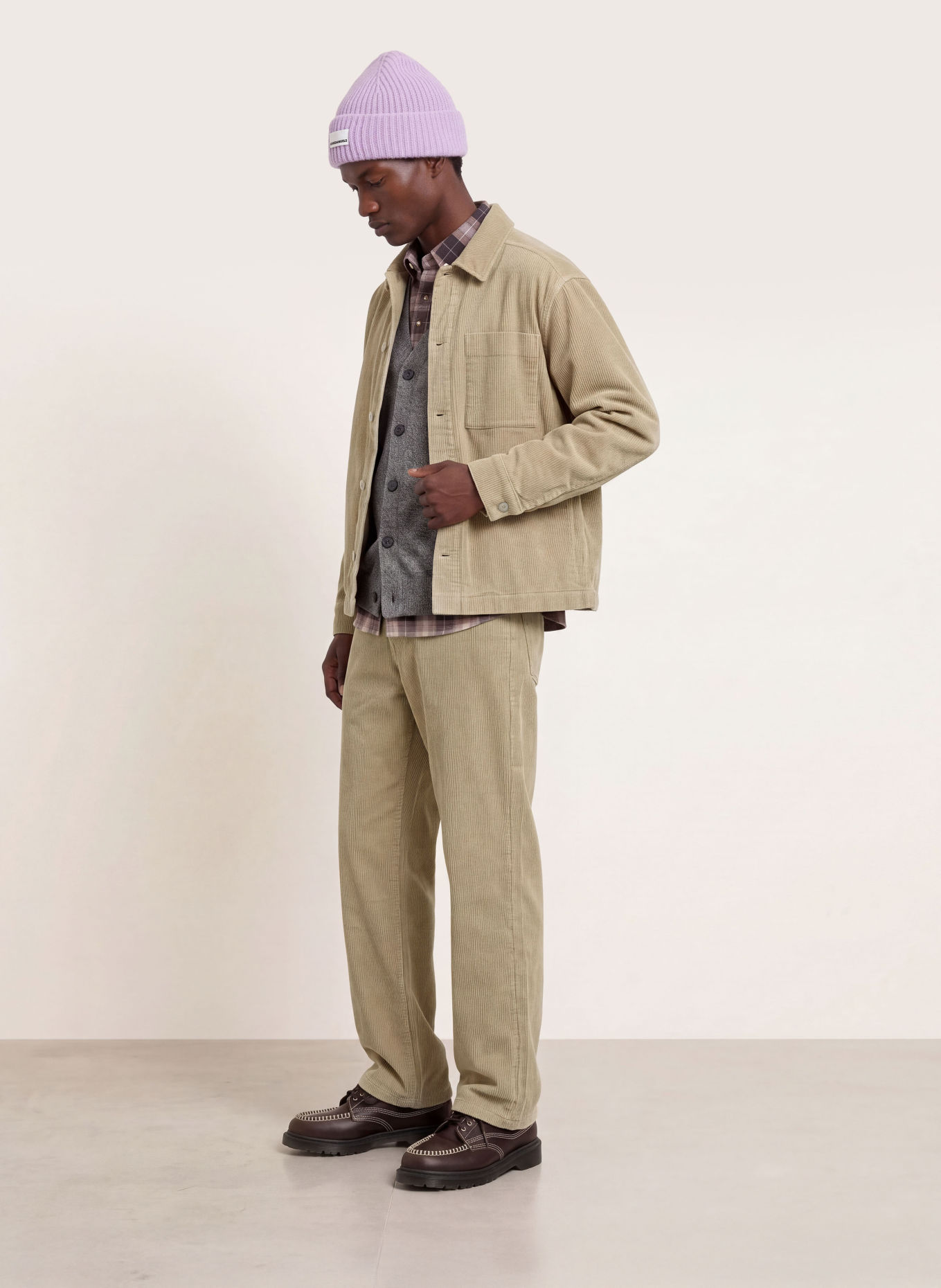 ARMEDANGELS Overjacket aus Cord: OLIV