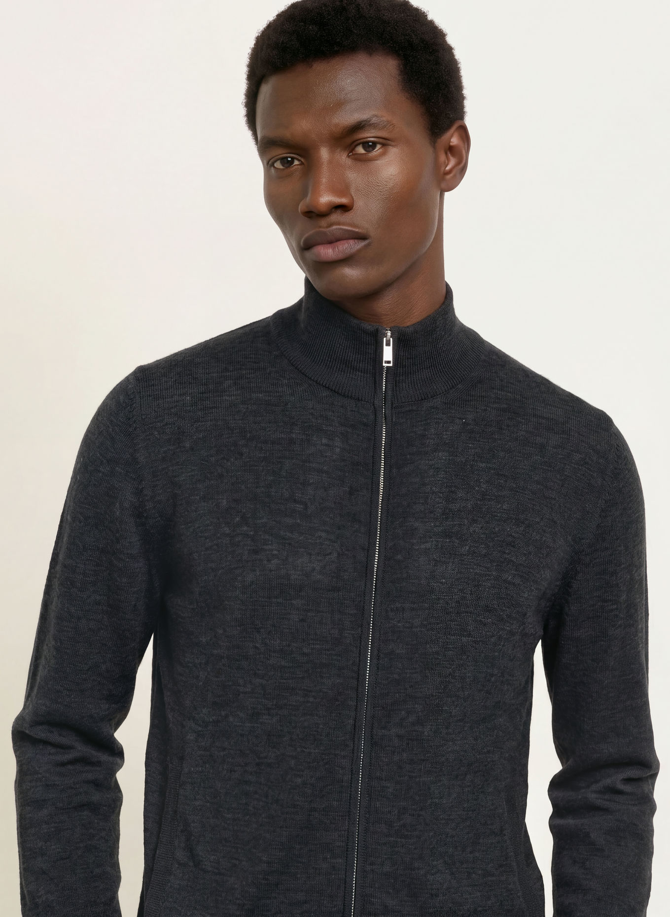 seidensticker Cardigan: DARK GRAY
