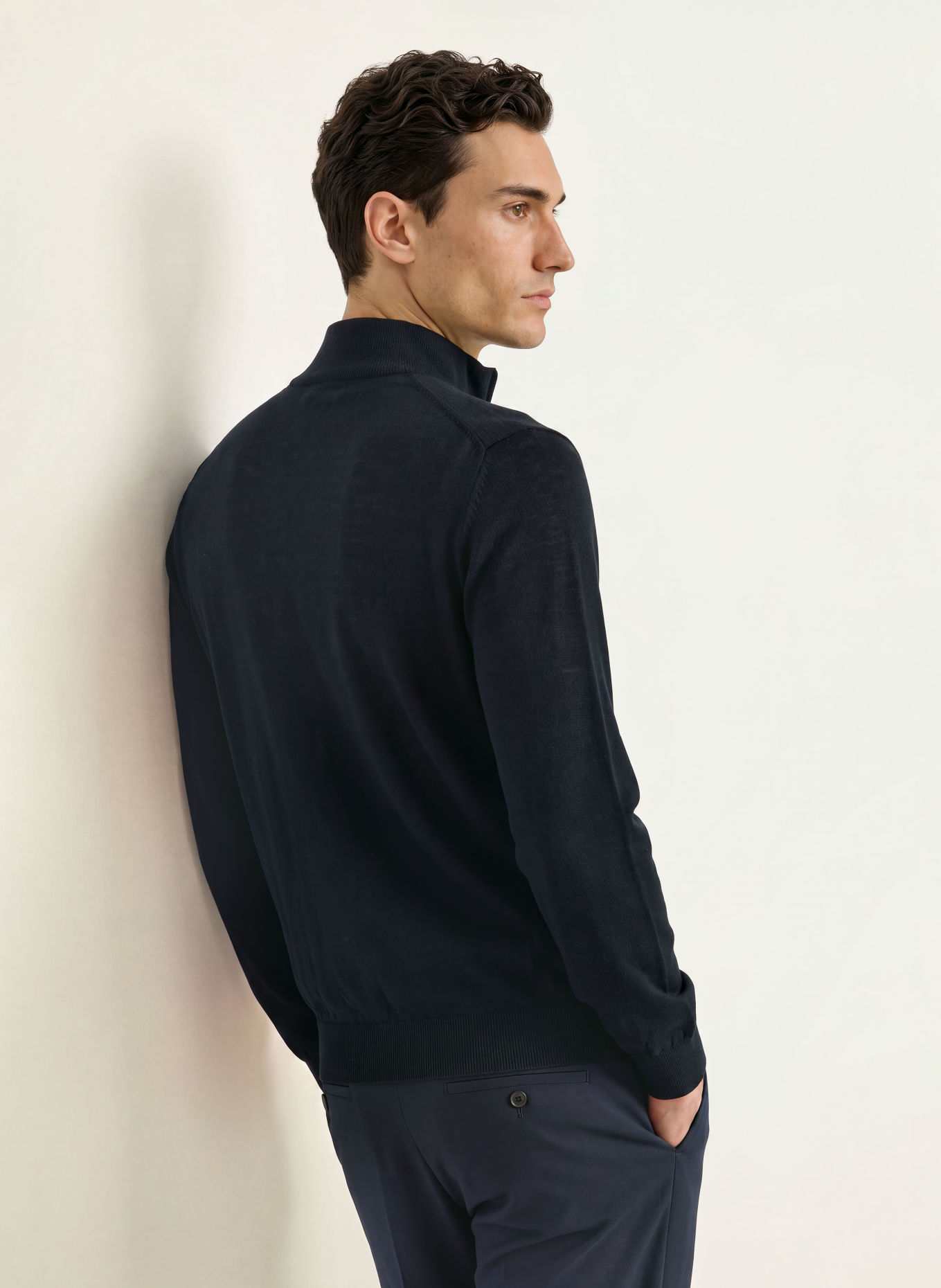 seidensticker Strickjacke: DUNKELBLAU