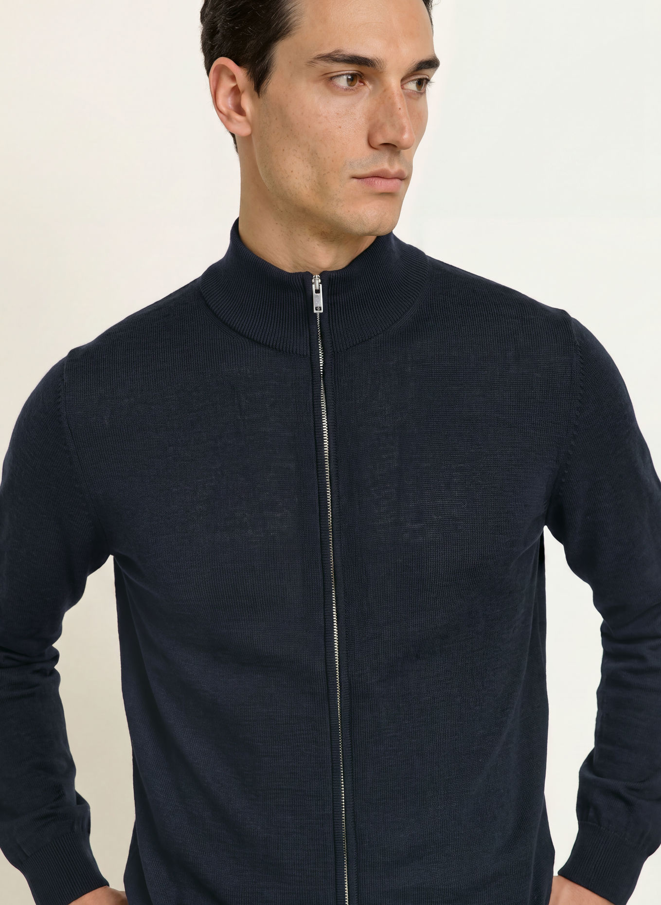 seidensticker Strickjacke: DUNKELBLAU