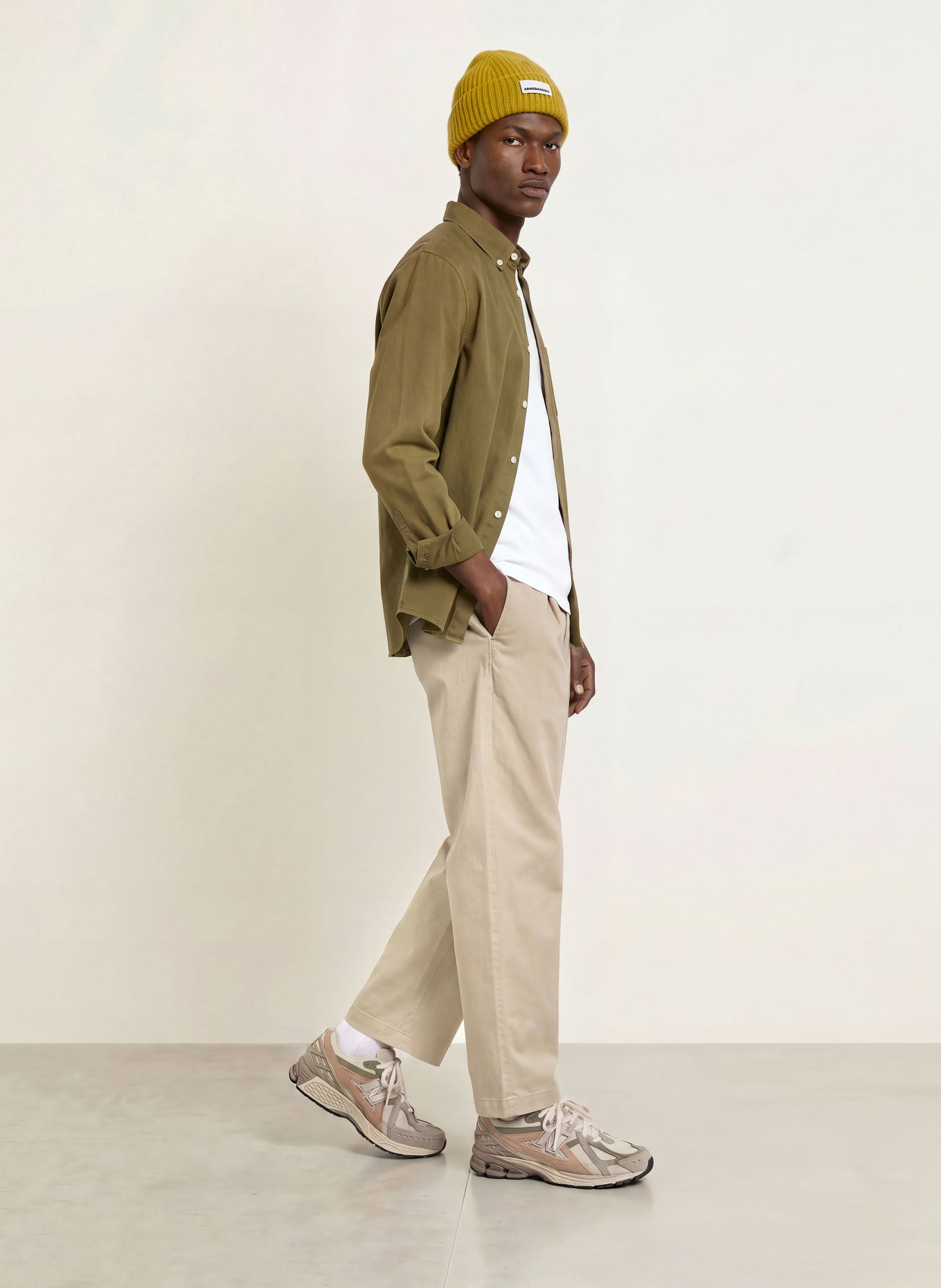 ARMEDANGELS Chino TAAMIR Slim Fit: BEIGE