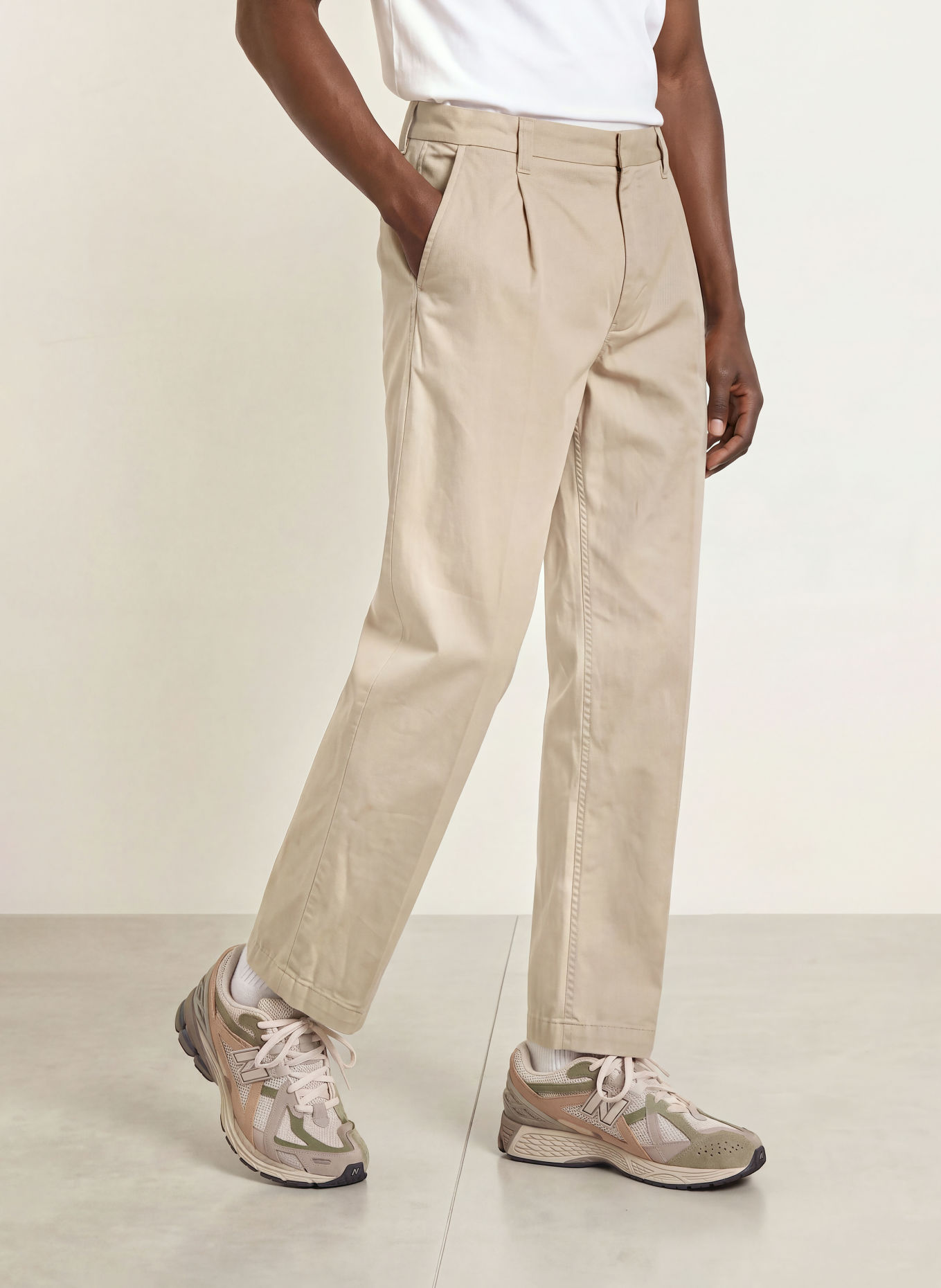 ARMEDANGELS Chino TAAMIR Slim Fit: BEIGE