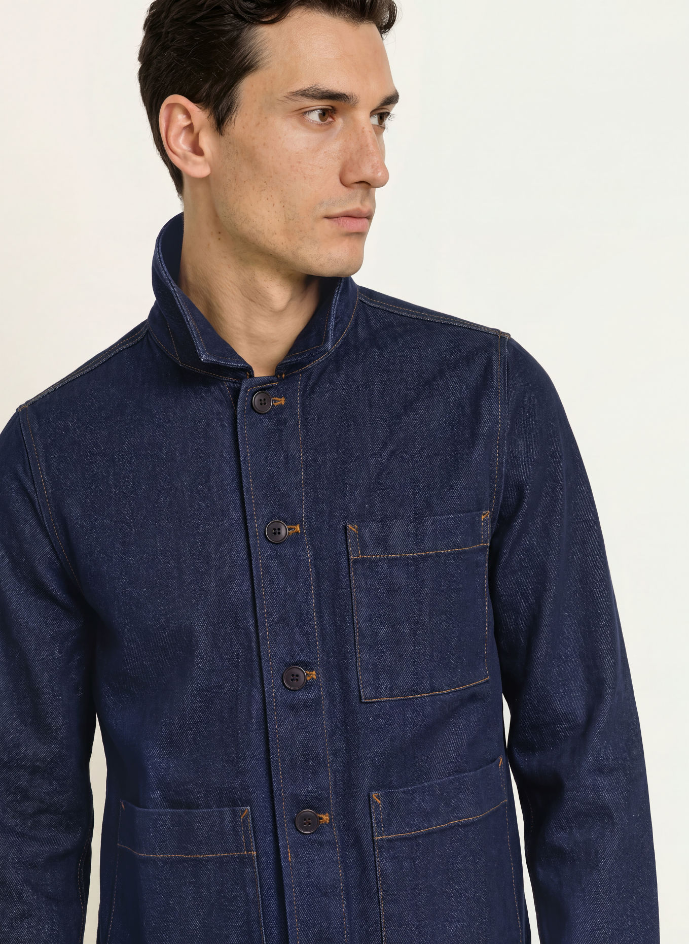 seidensticker Jeans-Overjacket: DUNKELBLAU