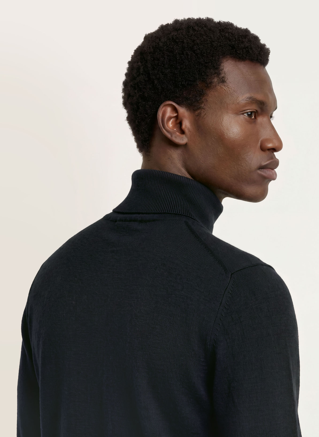 seidensticker Turtleneck sweater: BLACK