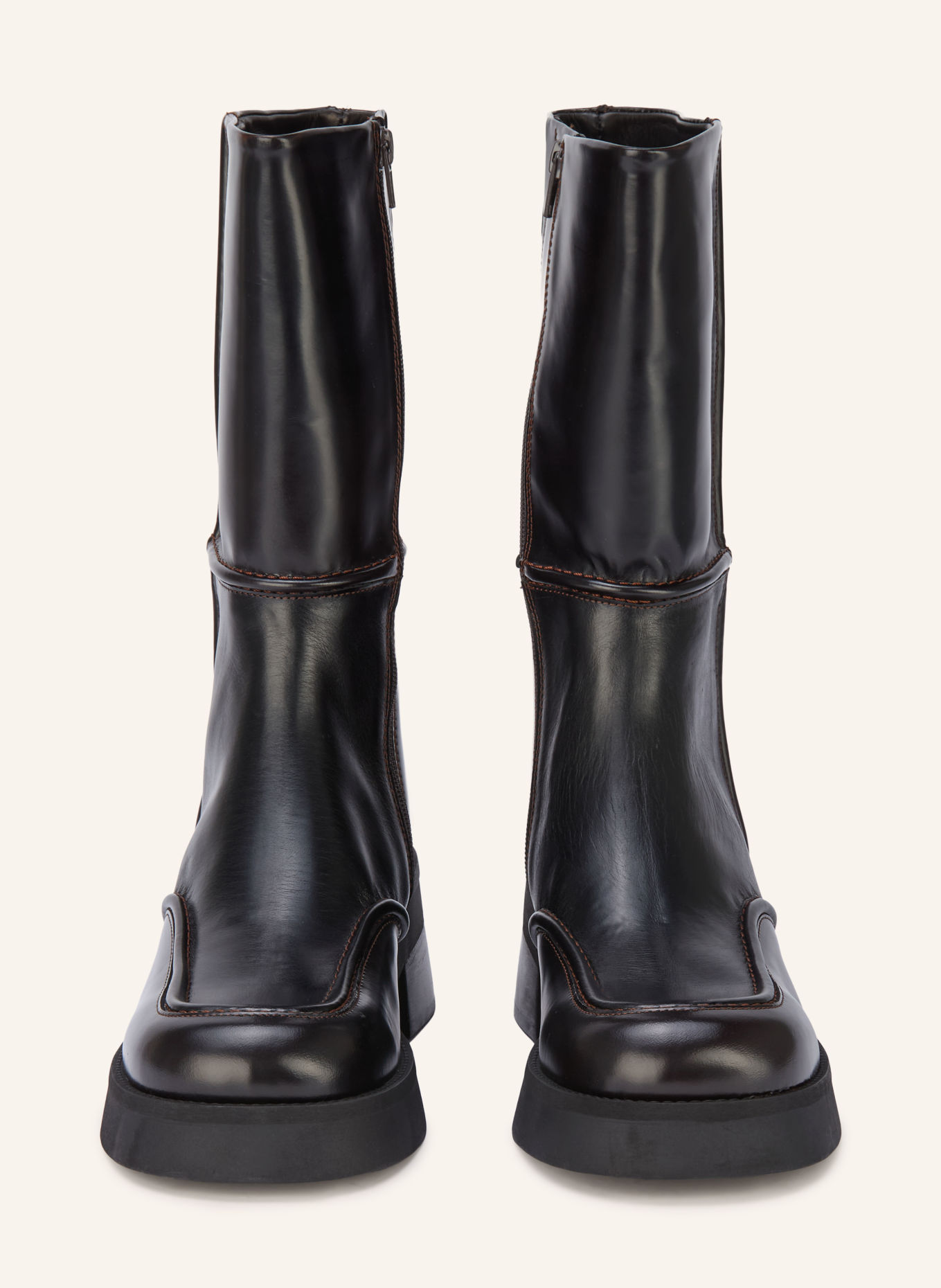 MIISTA Boots INNE: TMAVĚ HNĚDÁ