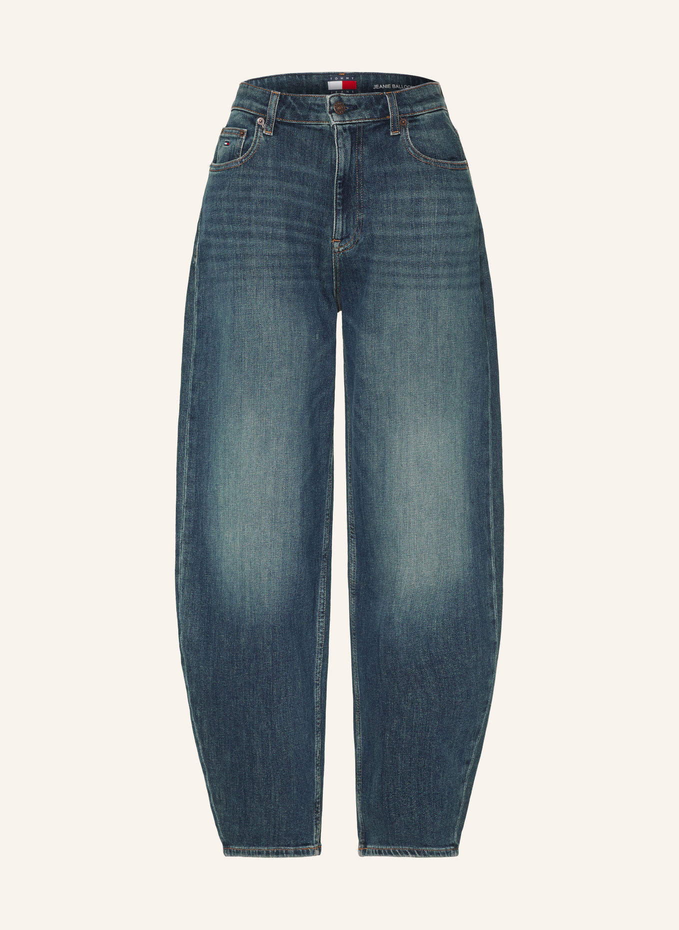 TOMMY JEANS Barrel Jeans JEANIE BALLOON: 1BK Denim Dark